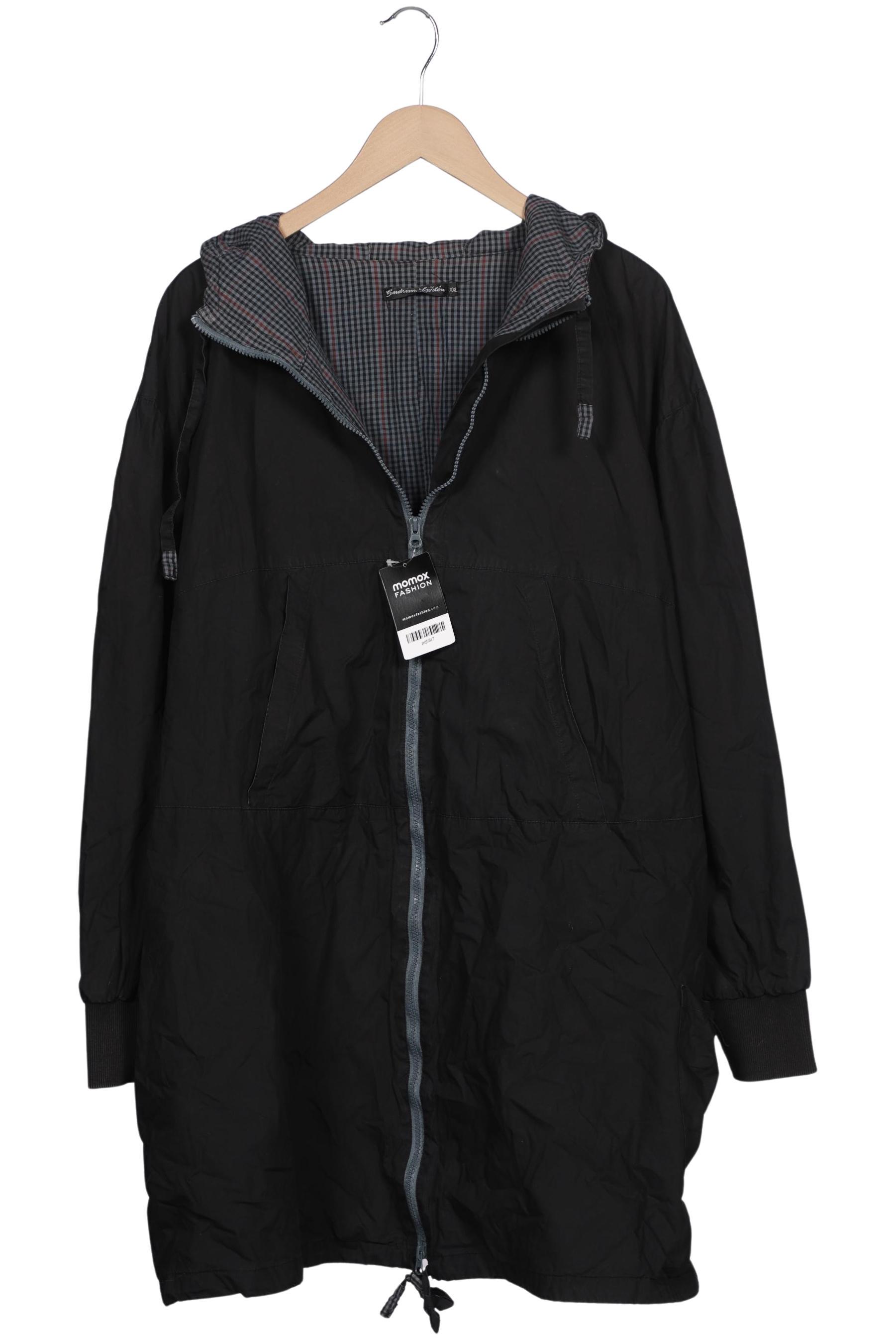 

Gudrun Sjödén Damen Mantel, schwarz, Gr. 46