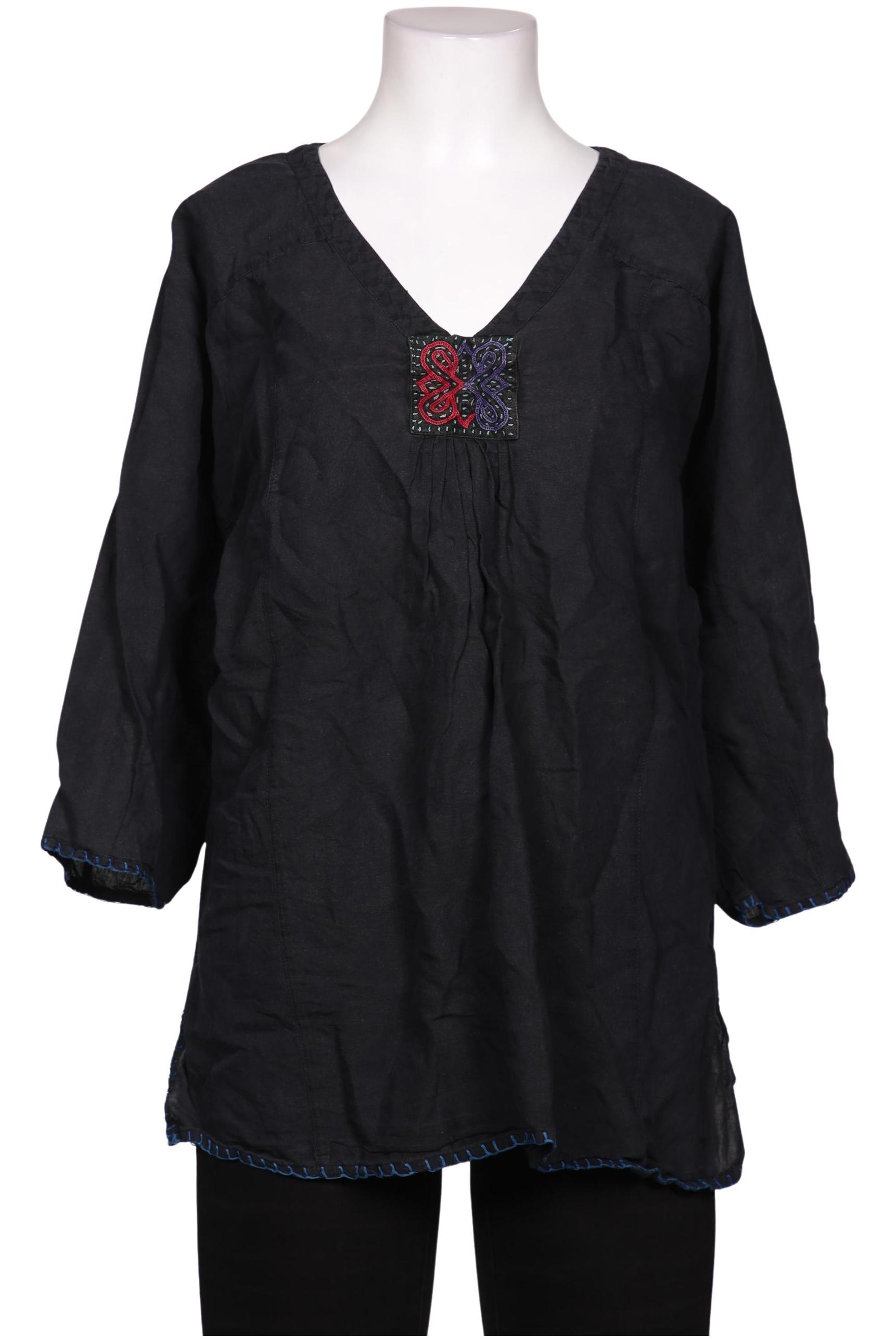 

Gudrun Sjödén Damen Bluse, schwarz, Gr. 38