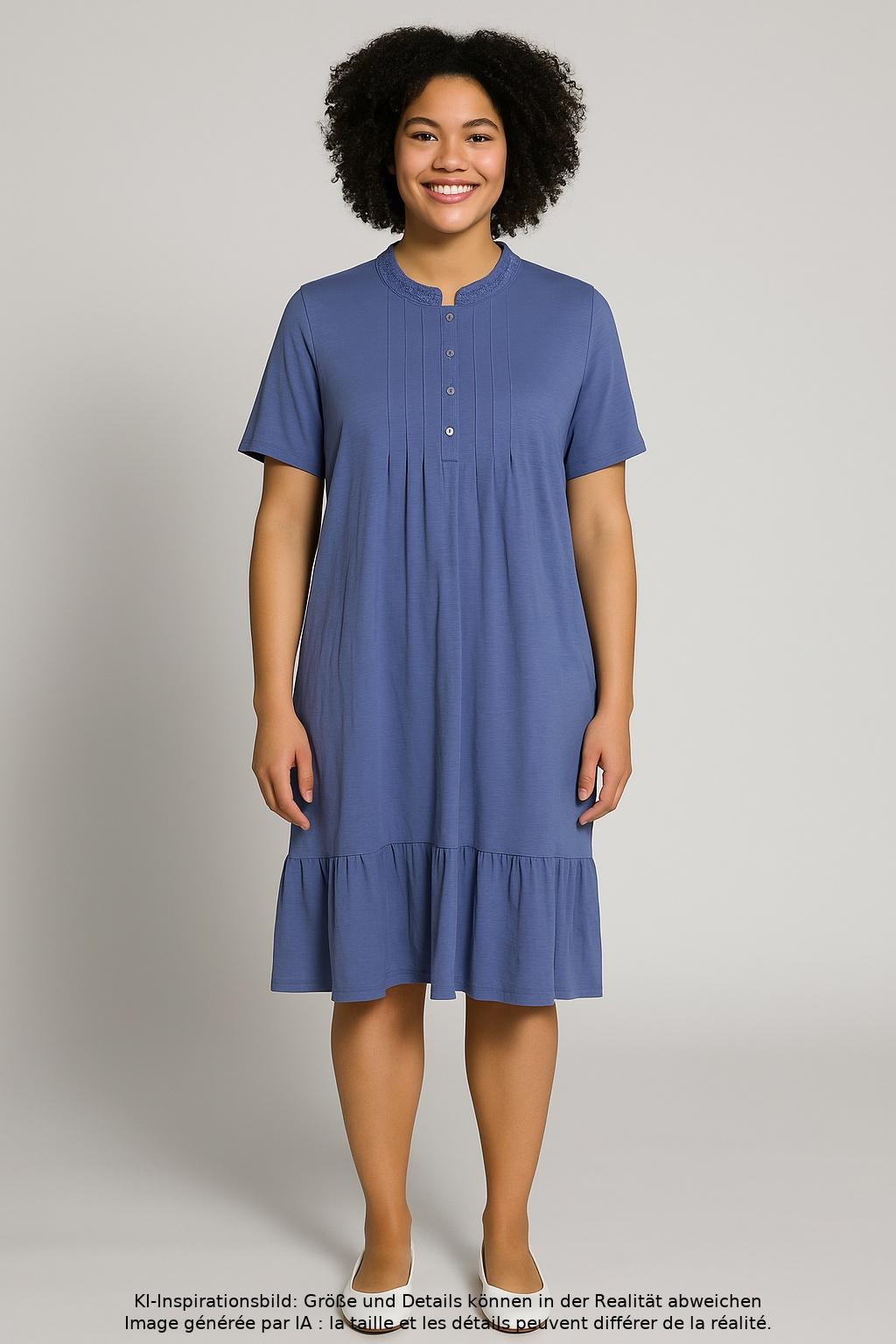 

Gudrun Sjödén Damen Kleid, blau, Gr. 42