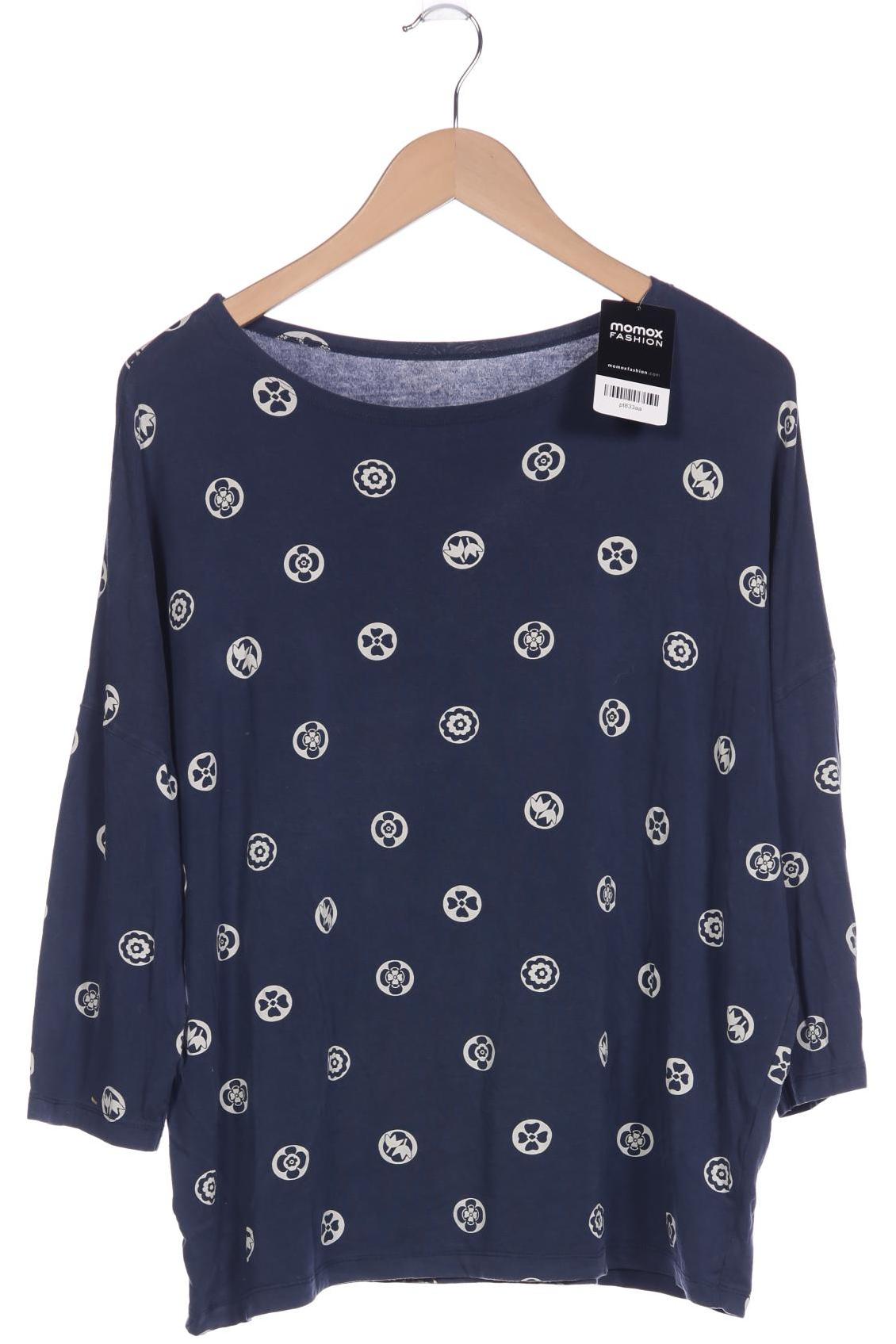 

Gudrun Sjödén Damen Langarmshirt, marineblau, Gr. 52
