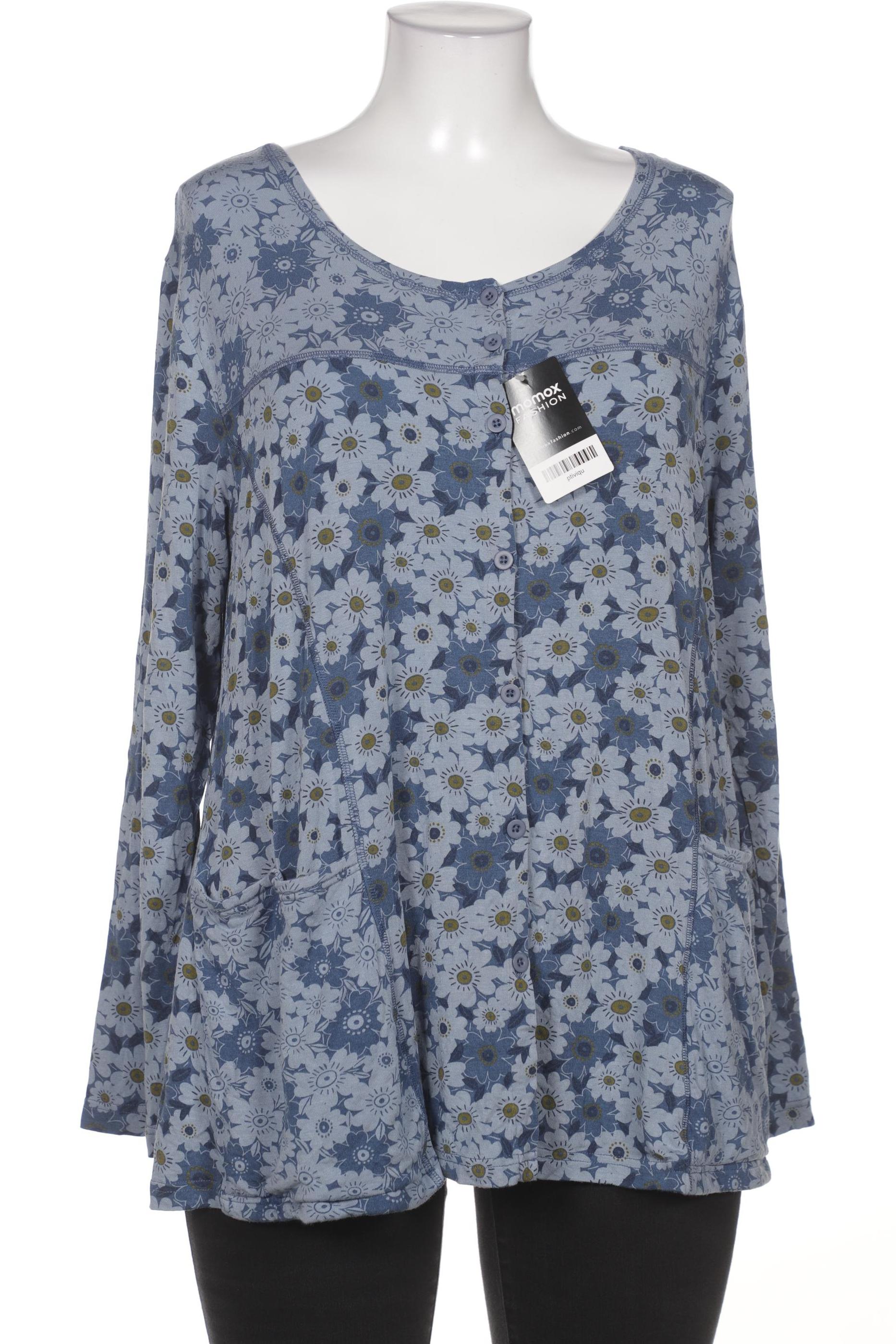 

Gudrun Sjödén Damen Bluse, blau, Gr. 44