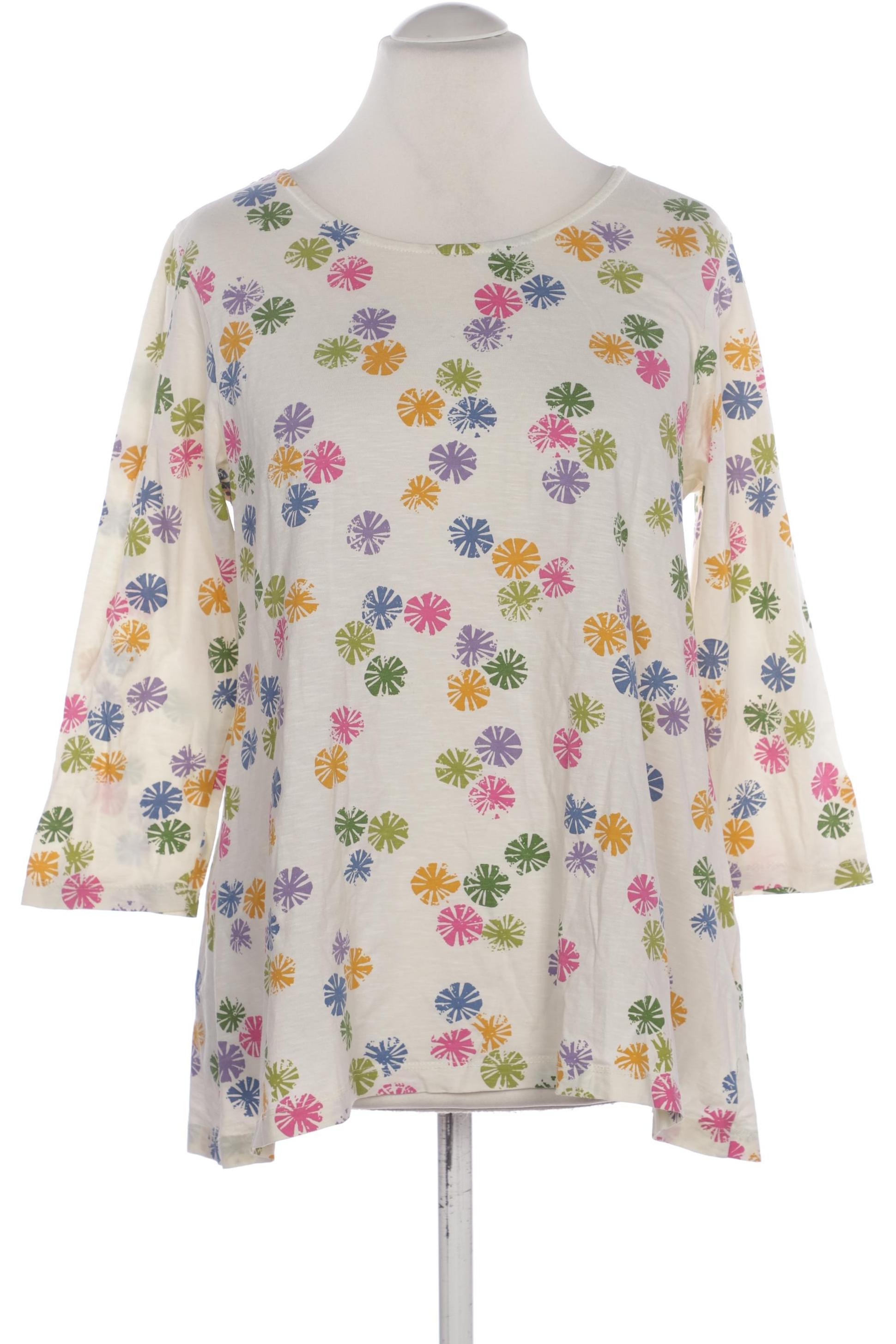 

Gudrun Sjödén Damen Langarmshirt, cremeweiß, Gr. 38