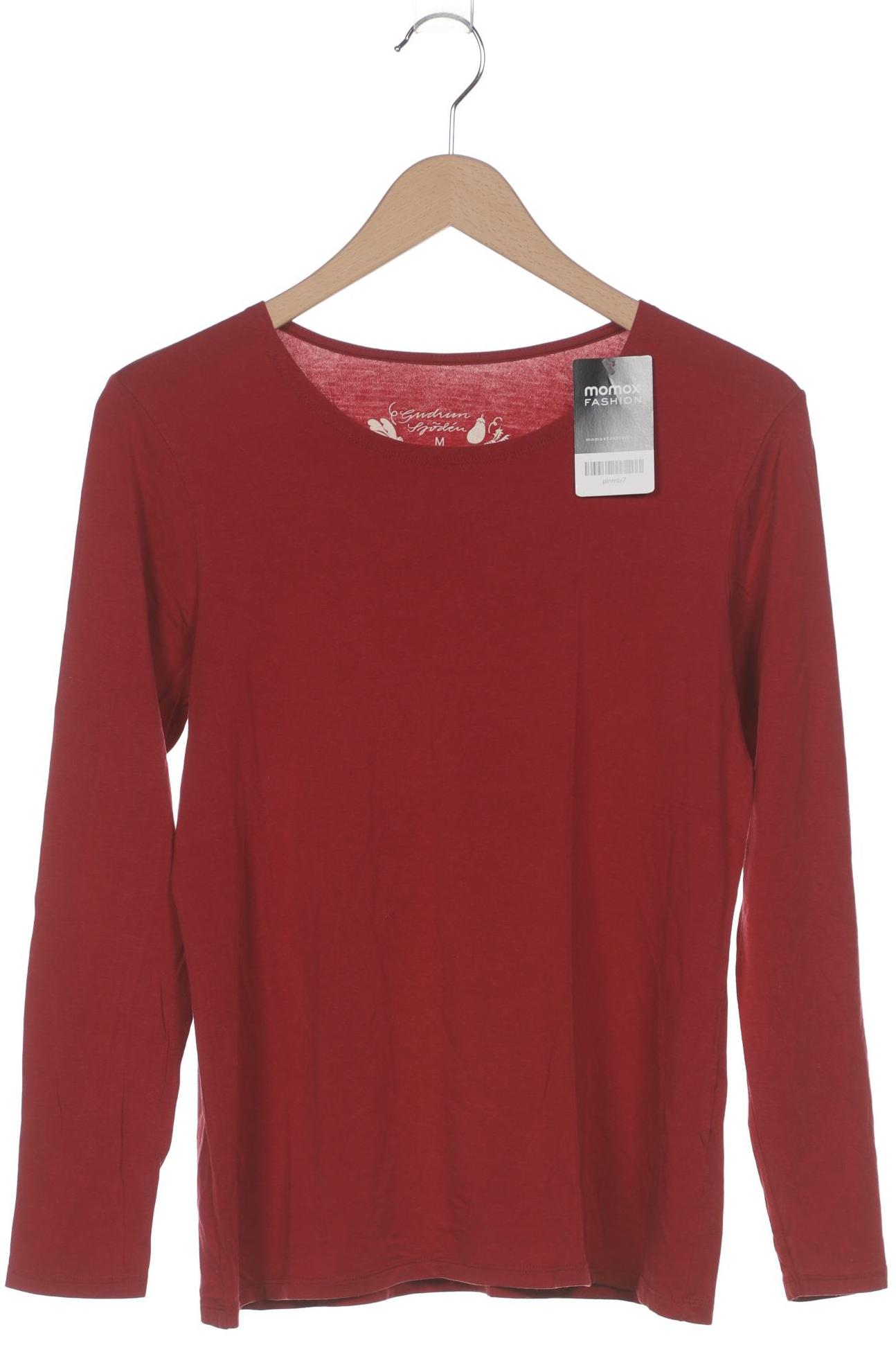 

Gudrun Sjödén Damen Langarmshirt, rot, Gr. 38
