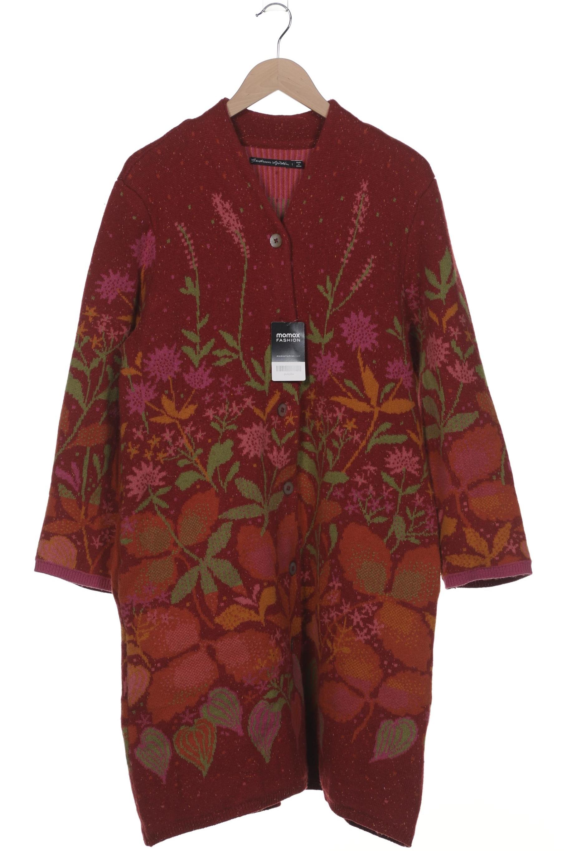 

Gudrun Sjödén Damen Strickjacke, rot, Gr. 42