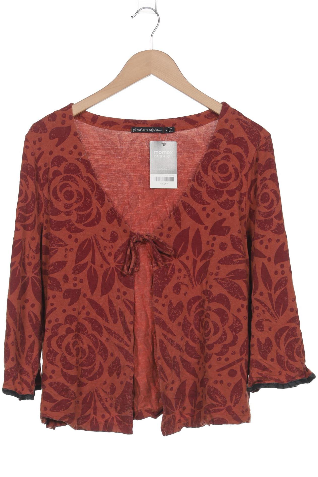 

Gudrun Sjödén Damen Strickjacke, rot, Gr. 42