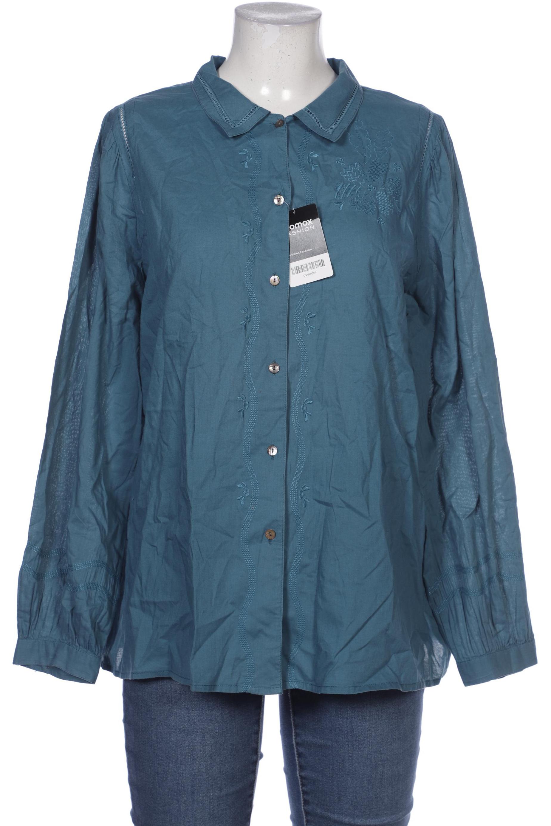 

Gudrun Sjödén Damen Bluse, blau, Gr. 42