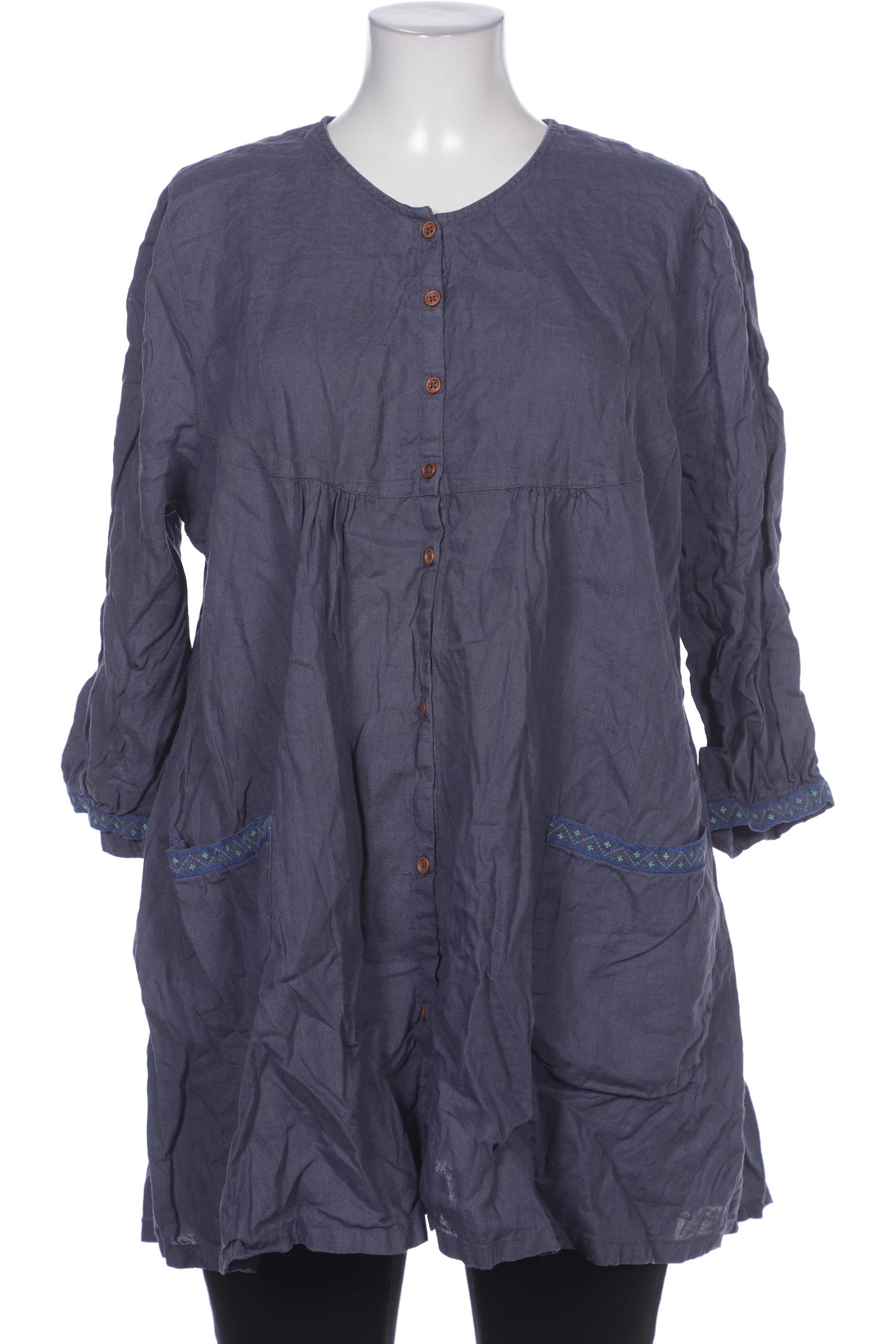 

Gudrun Sjödén Damen Bluse, marineblau, Gr. 44