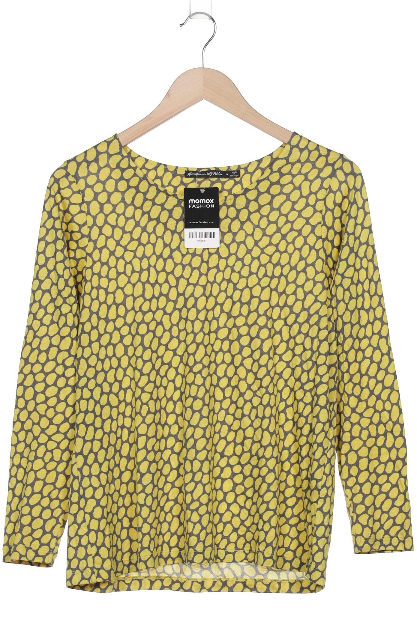 

Gudrun Sjödén Damen Langarmshirt, grün, Gr. 38
