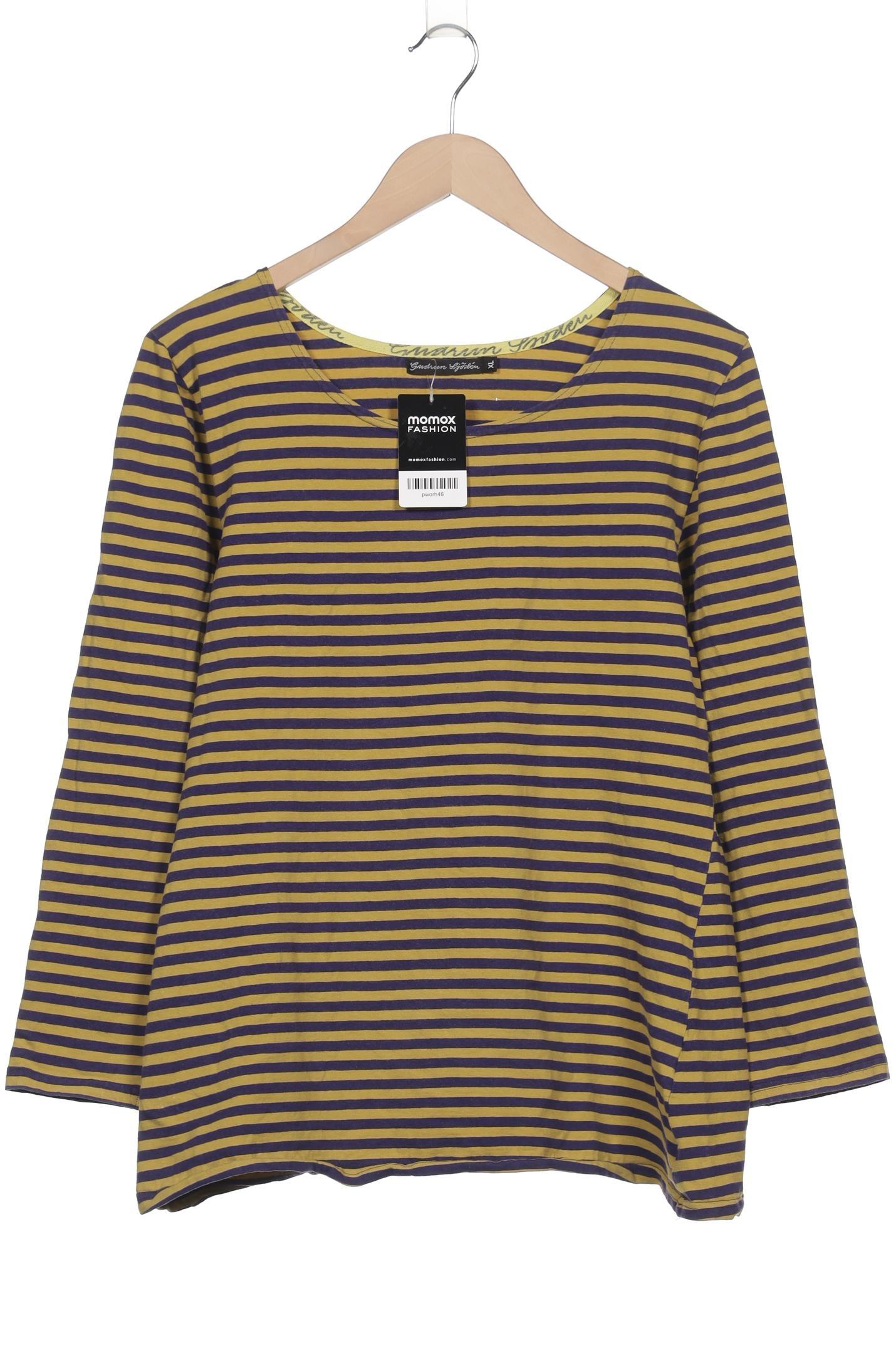 

Gudrun Sjödén Damen Langarmshirt, marineblau, Gr. 44