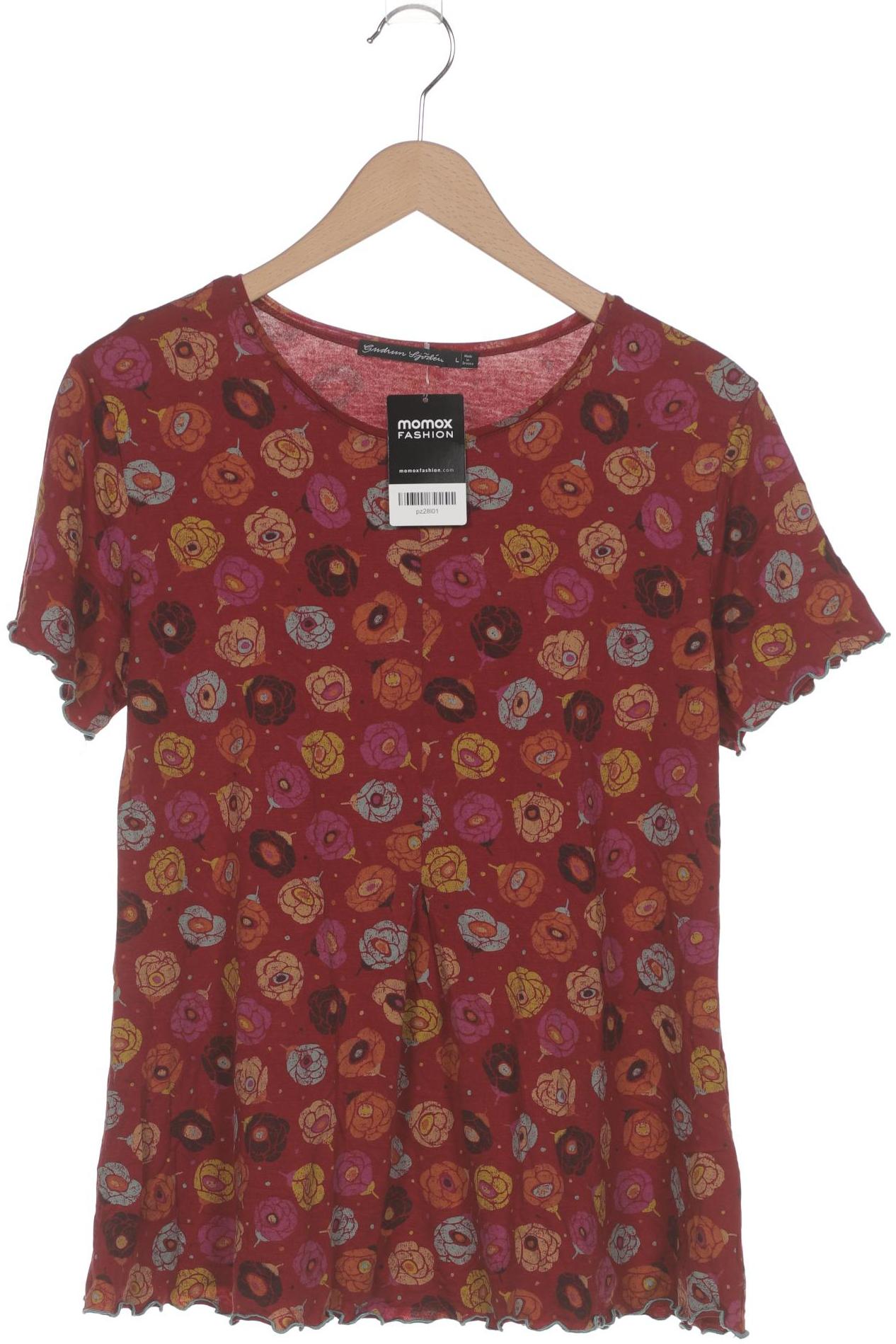 

Gudrun Sjödén Damen T-Shirt, bordeaux, Gr. 42