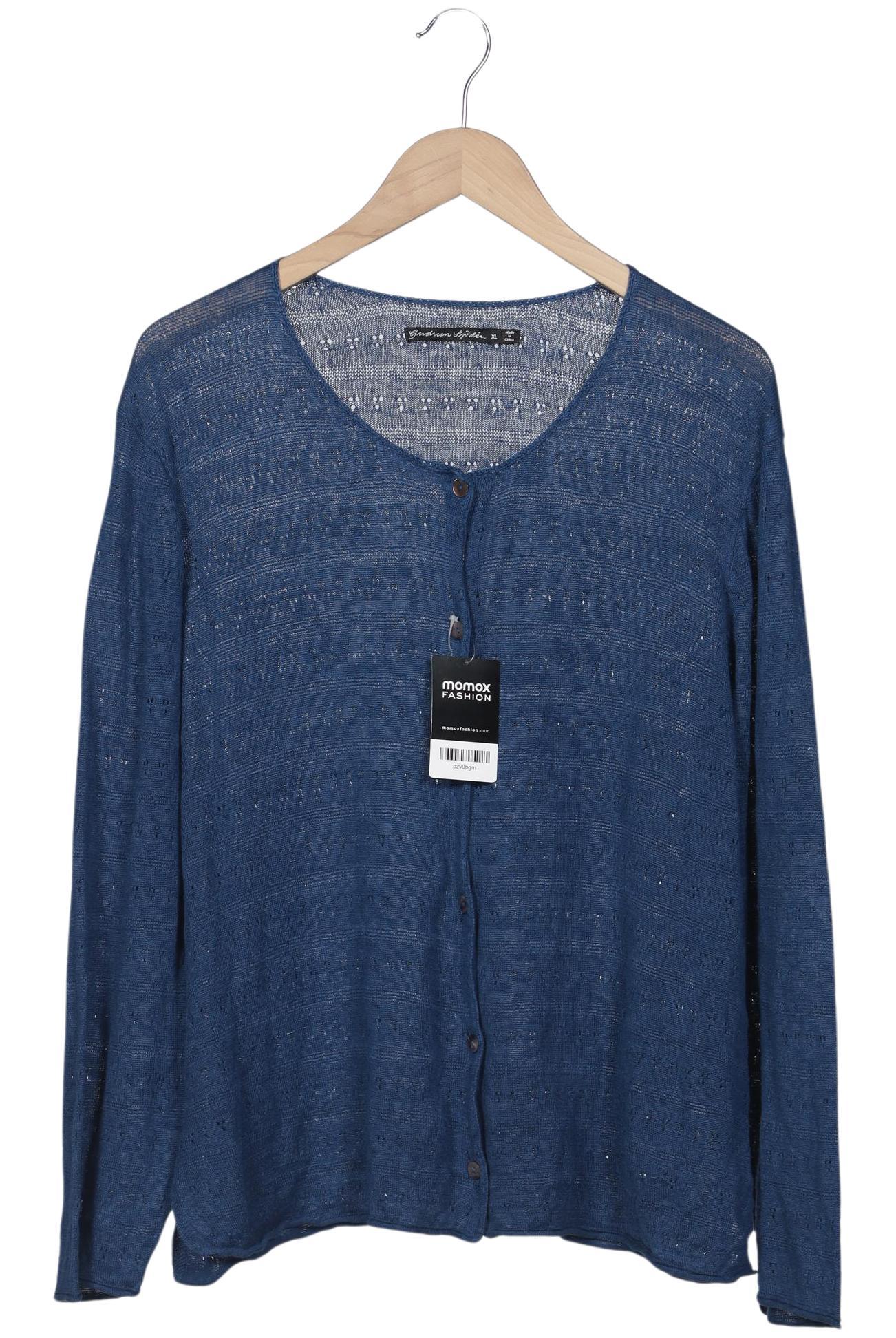 

Gudrun Sjödén Damen Strickjacke, blau, Gr. 44