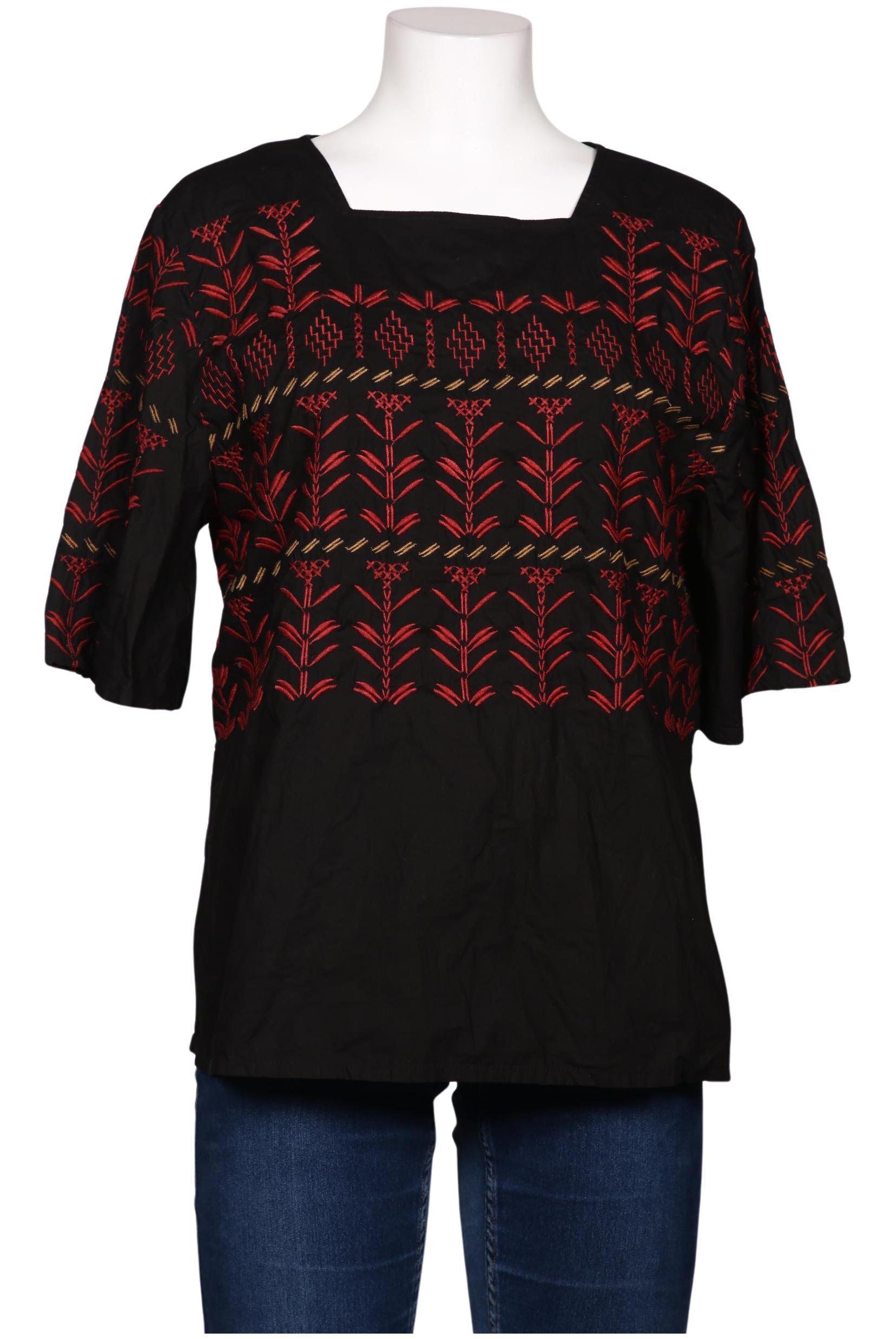 

Gudrun Sjödén Damen Bluse, schwarz, Gr. 42
