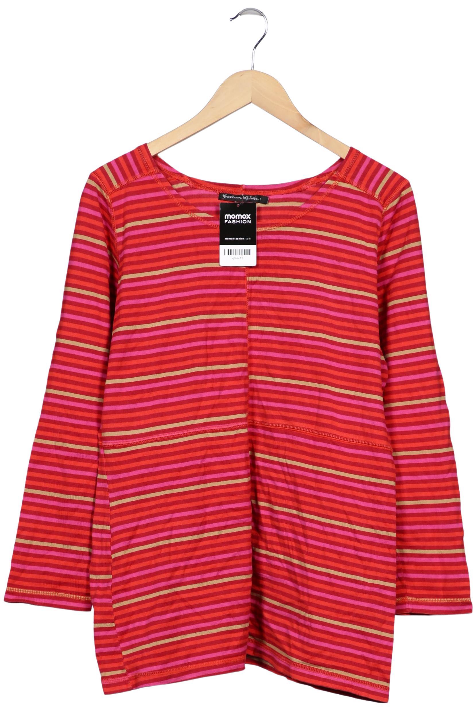 

Gudrun Sjödén Damen Langarmshirt, rot, Gr. 42