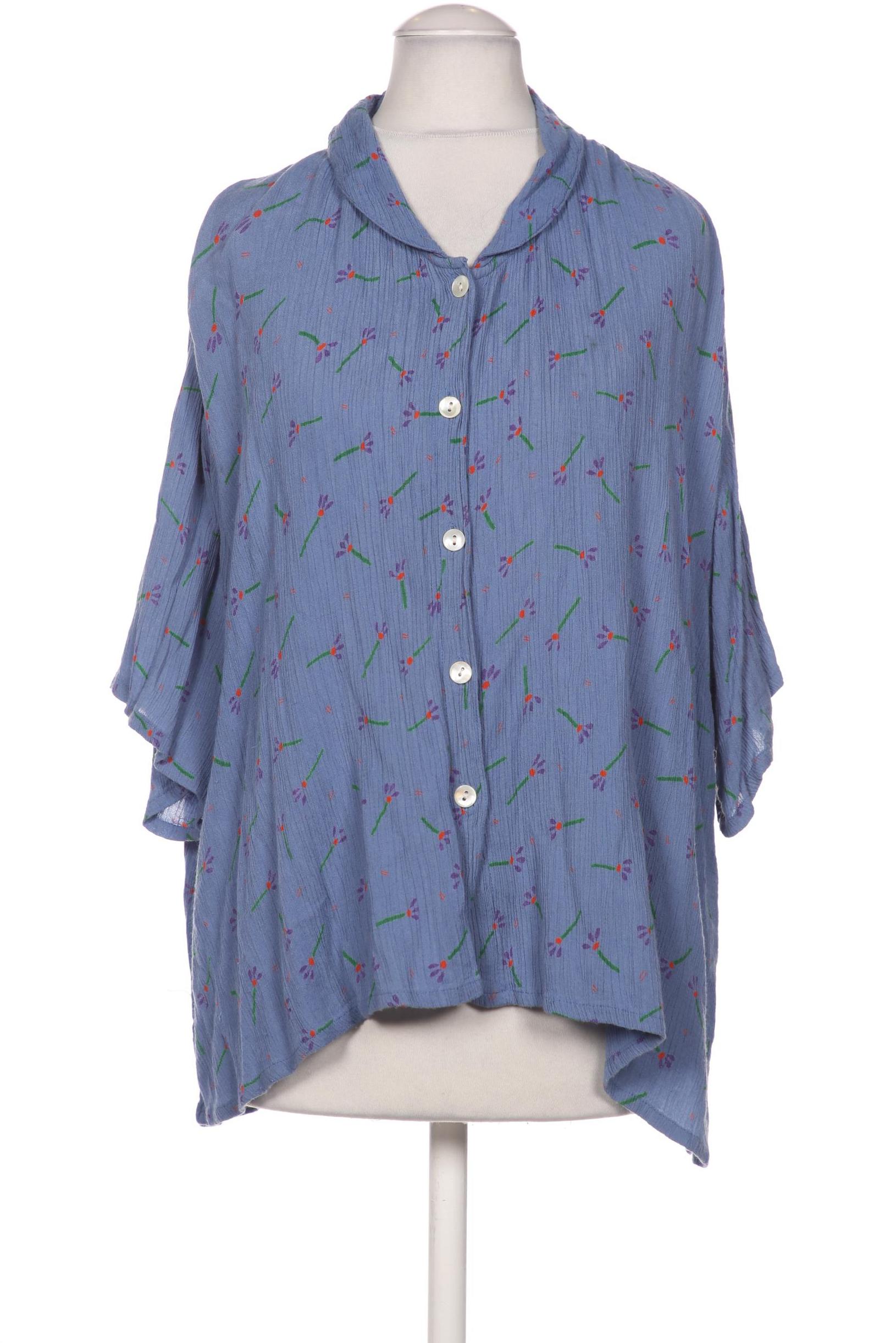 

Gudrun Sjödén Damen Bluse, blau, Gr. 36