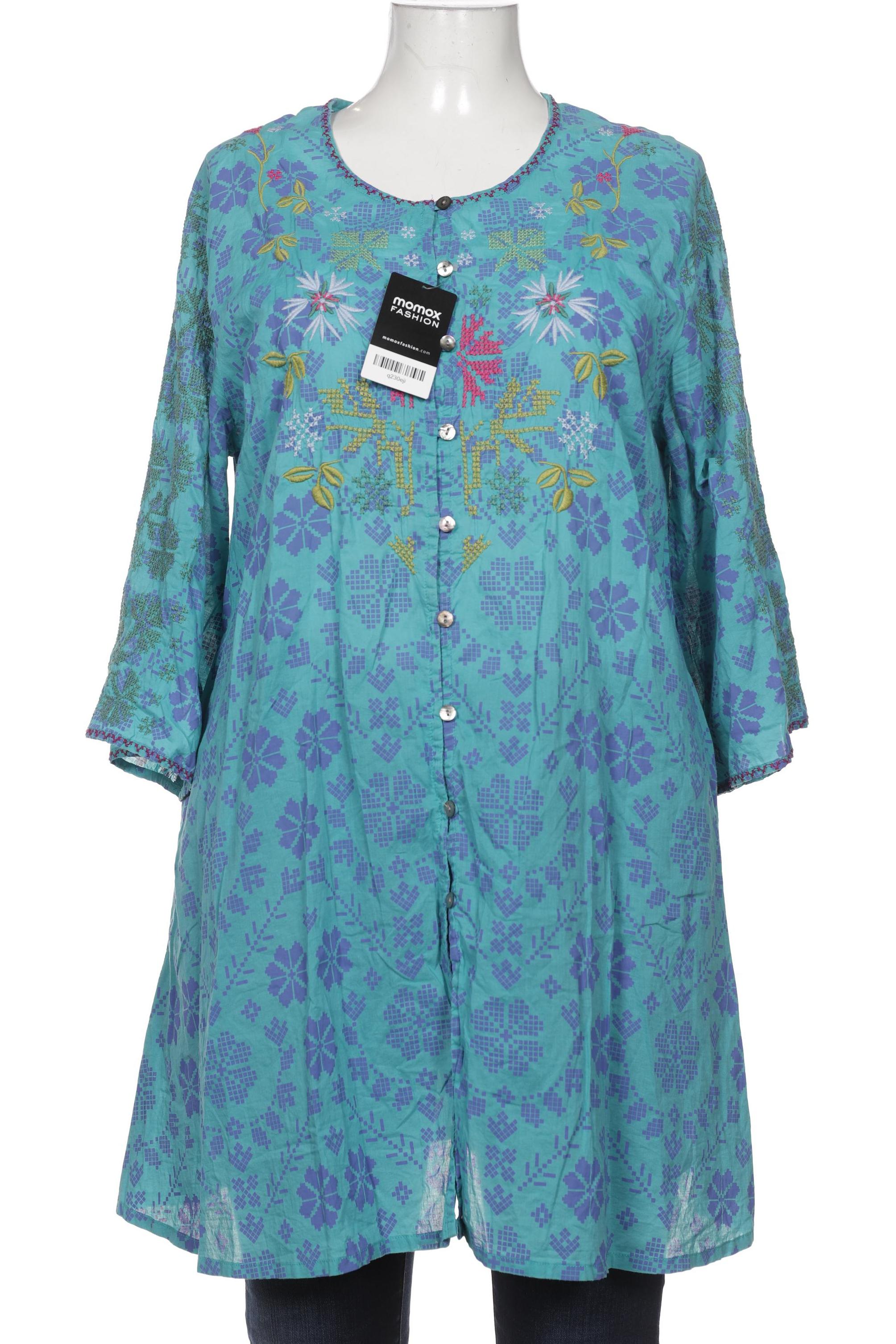 

Gudrun Sjödén Damen Bluse, blau, Gr. 46