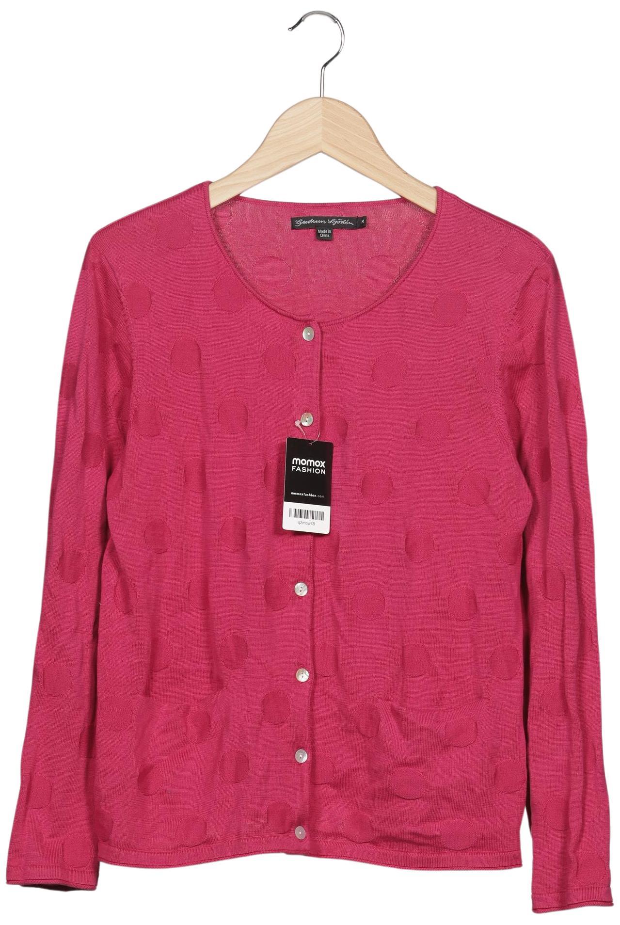 

Gudrun Sjödén Damen Strickjacke, pink, Gr. 38