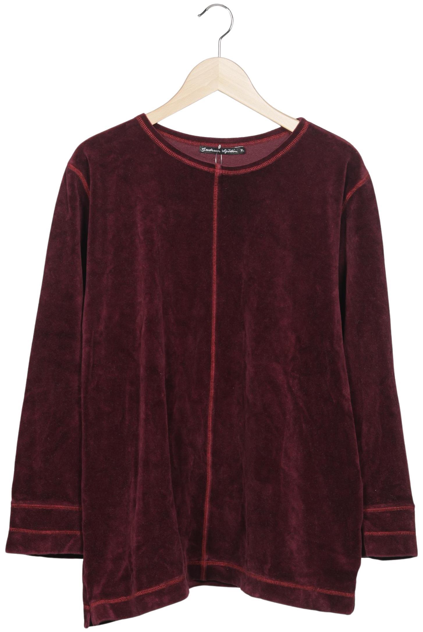 

Gudrun Sjödén Damen Sweatshirt, bordeaux, Gr. 44