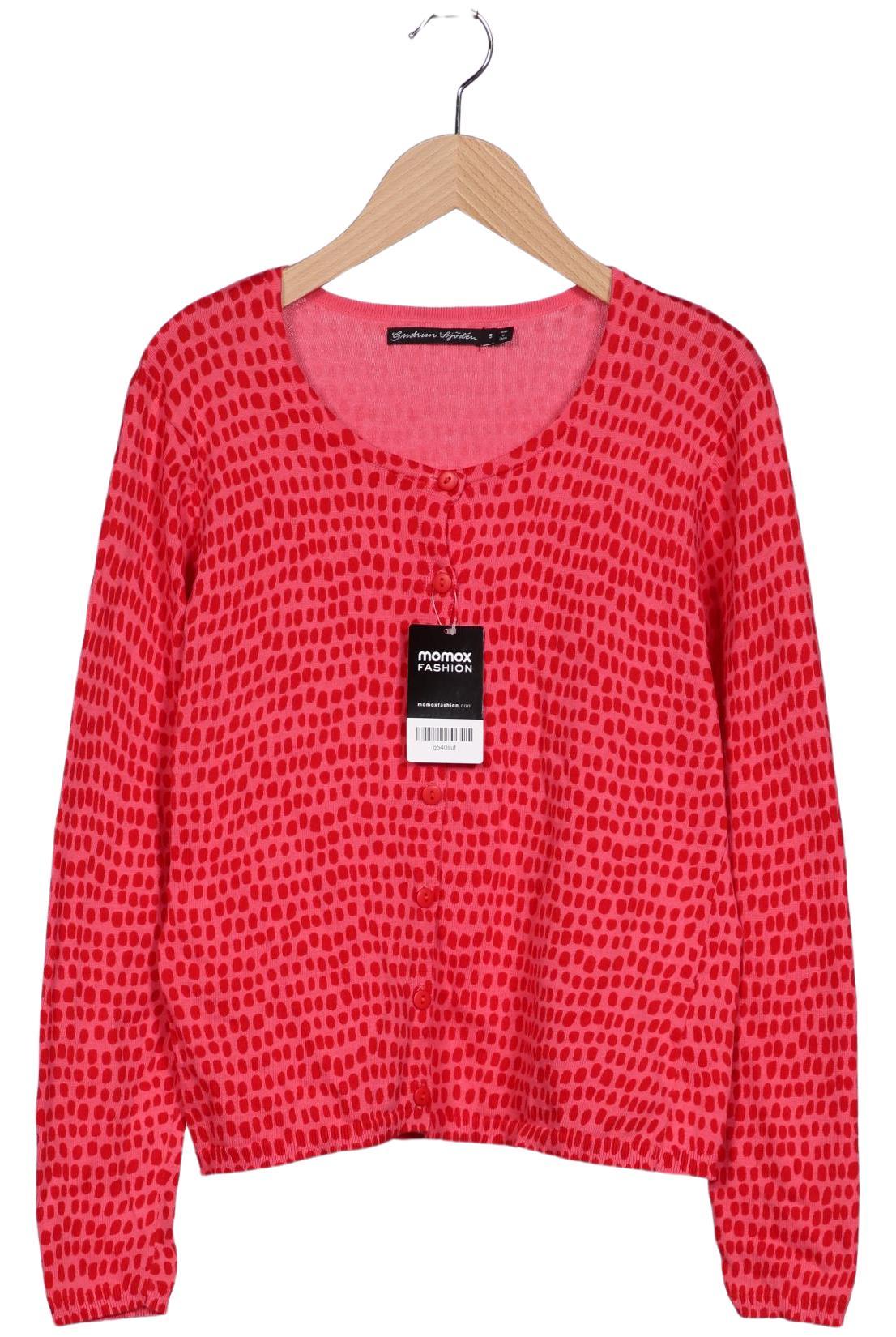 

Gudrun Sjödén Damen Strickjacke, rot, Gr. 36