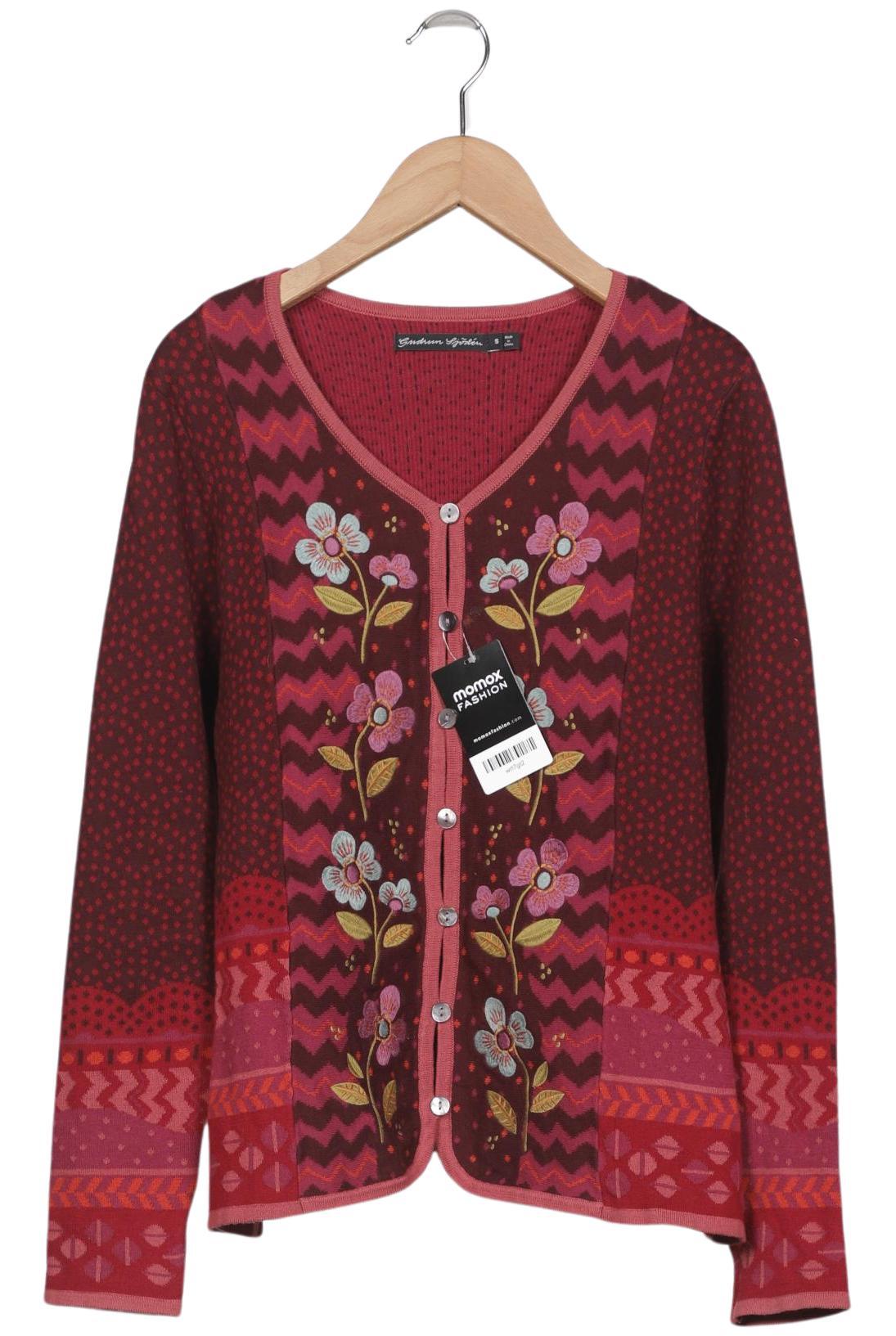 

Gudrun Sjödén Damen Strickjacke, rot, Gr. 36