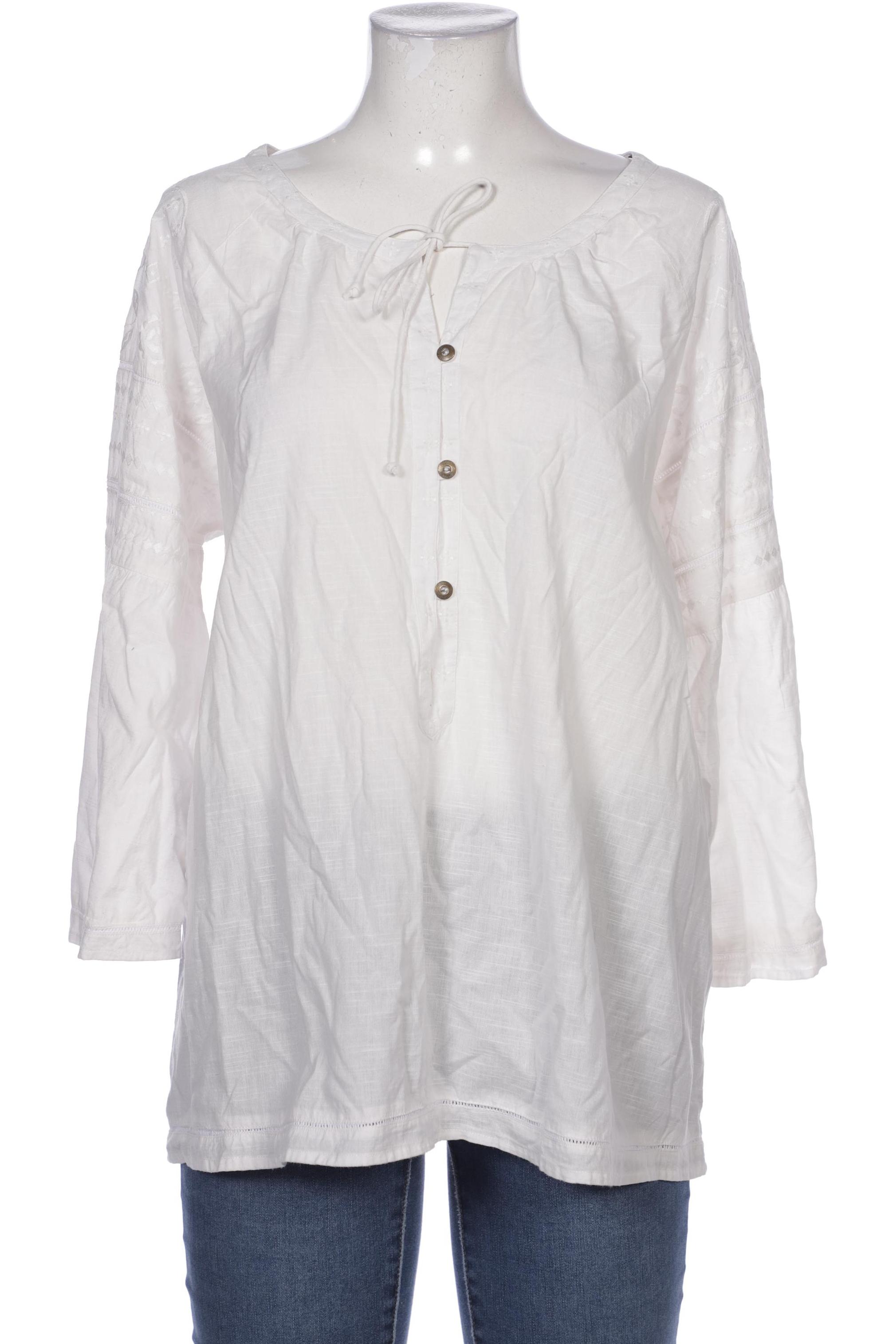 

Gudrun Sjödén Damen Bluse, weiß, Gr. 38