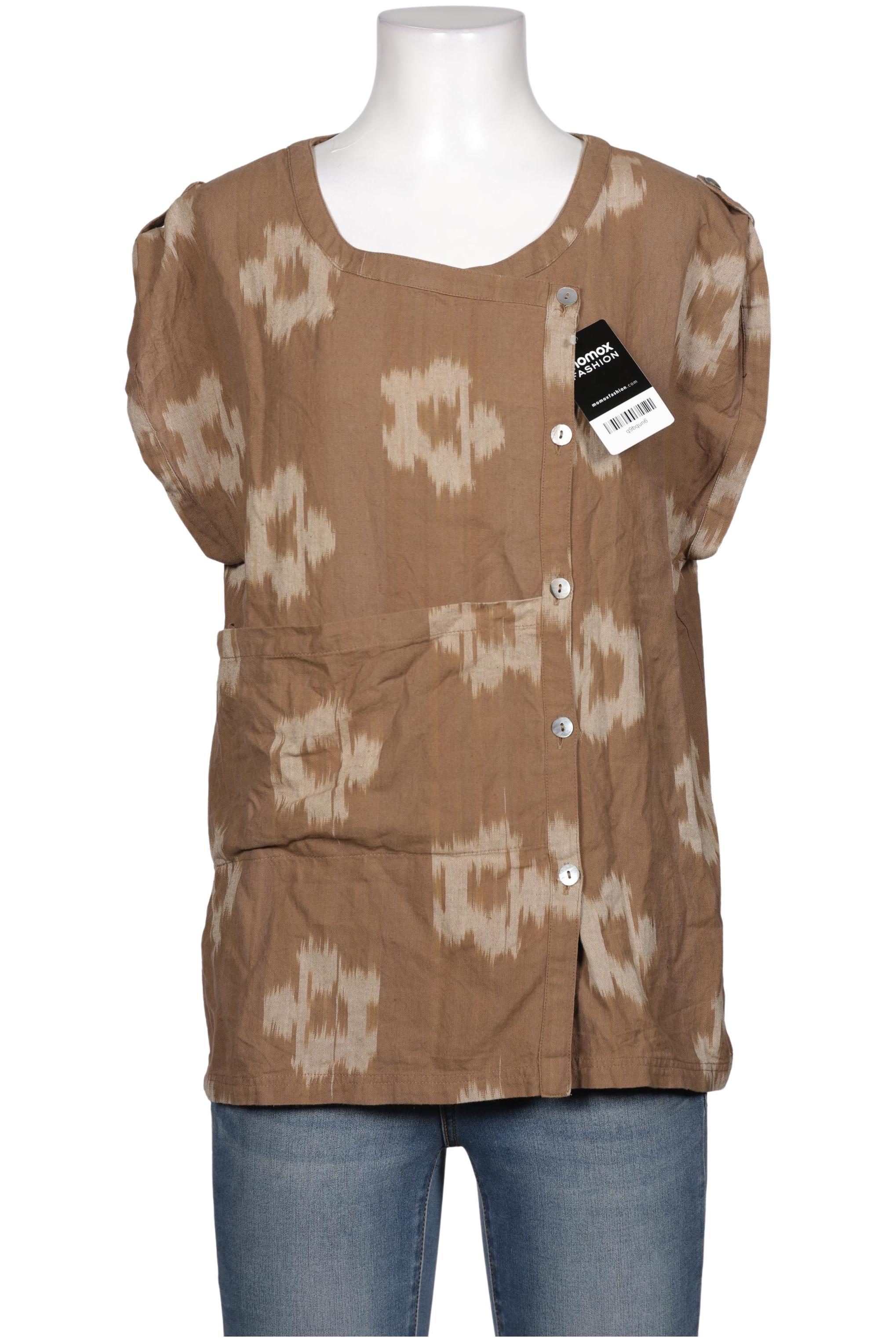 

Gudrun Sjödén Damen Bluse, braun, Gr. 36