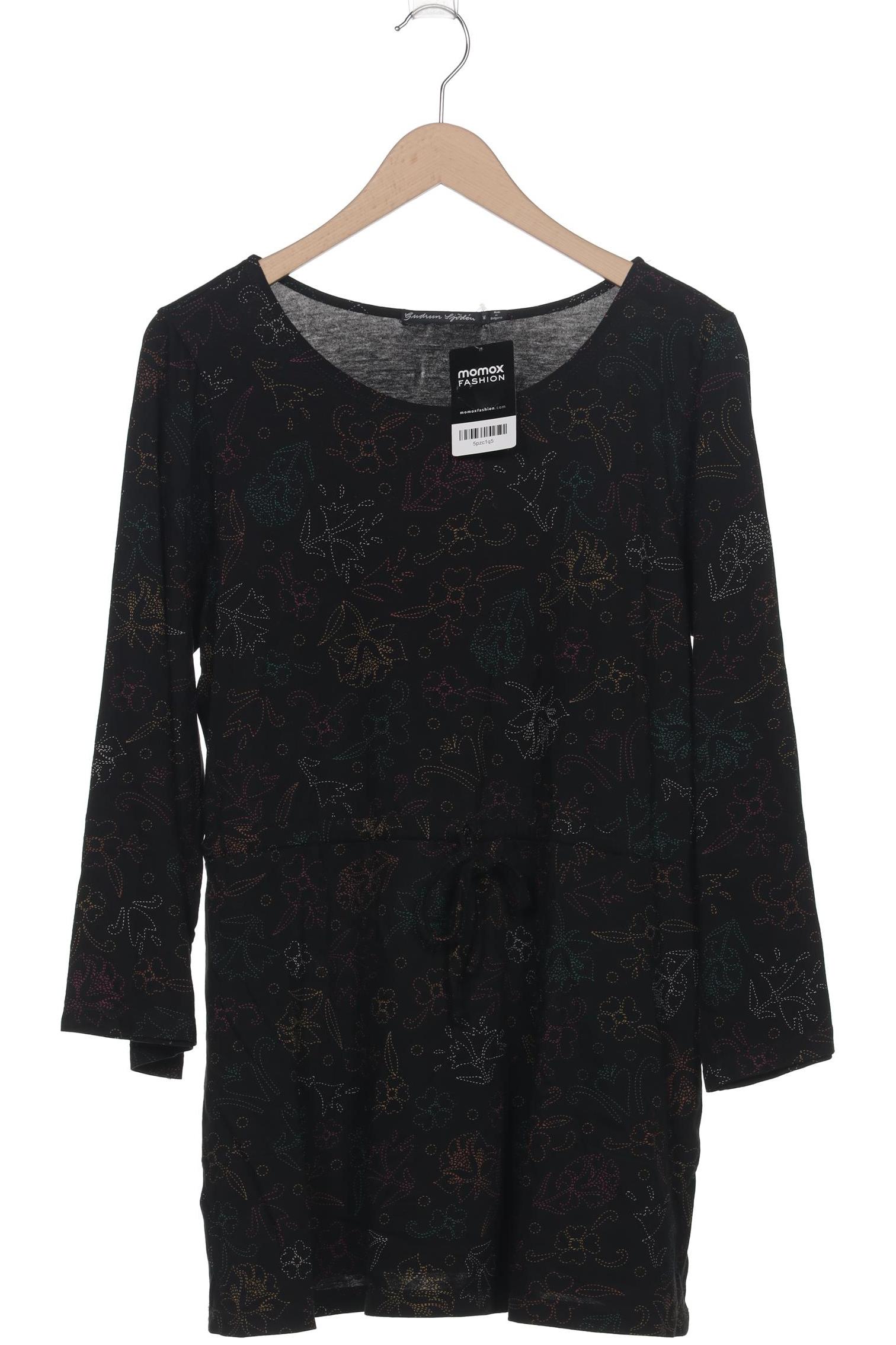 

Gudrun Sjödén Damen Langarmshirt, schwarz, Gr. 38