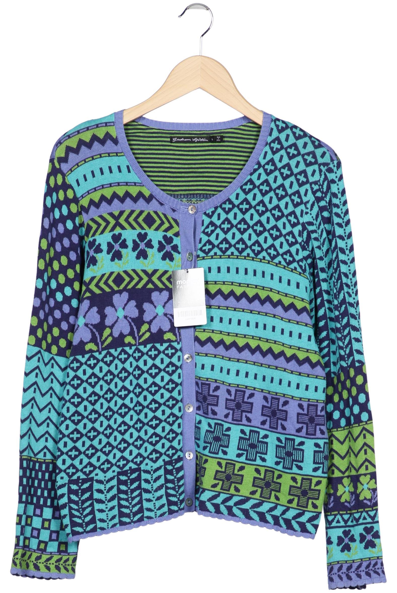 

Gudrun Sjödén Damen Strickjacke, mehrfarbig, Gr. 42