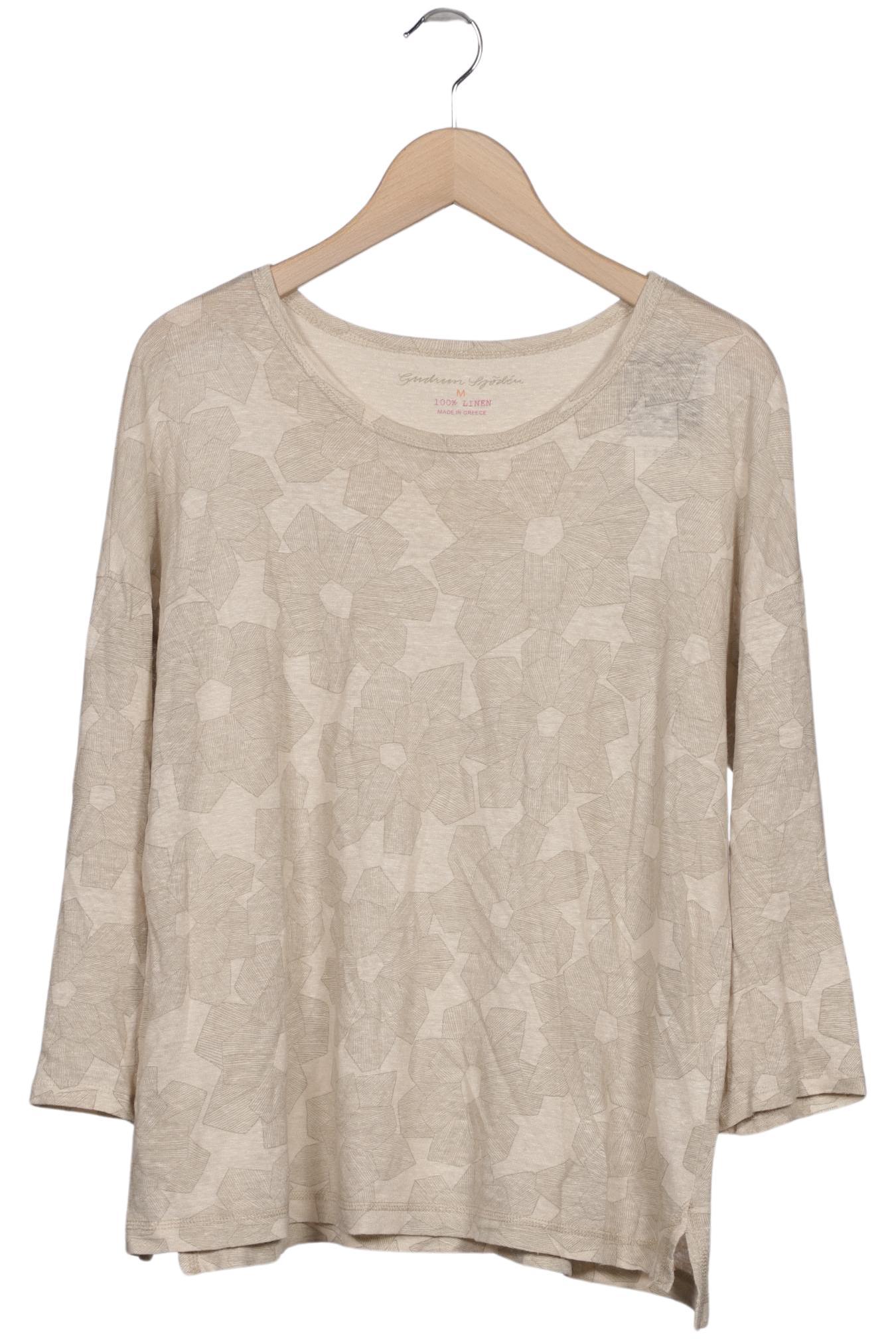 

Gudrun Sjödén Damen Langarmshirt, beige, Gr. 38