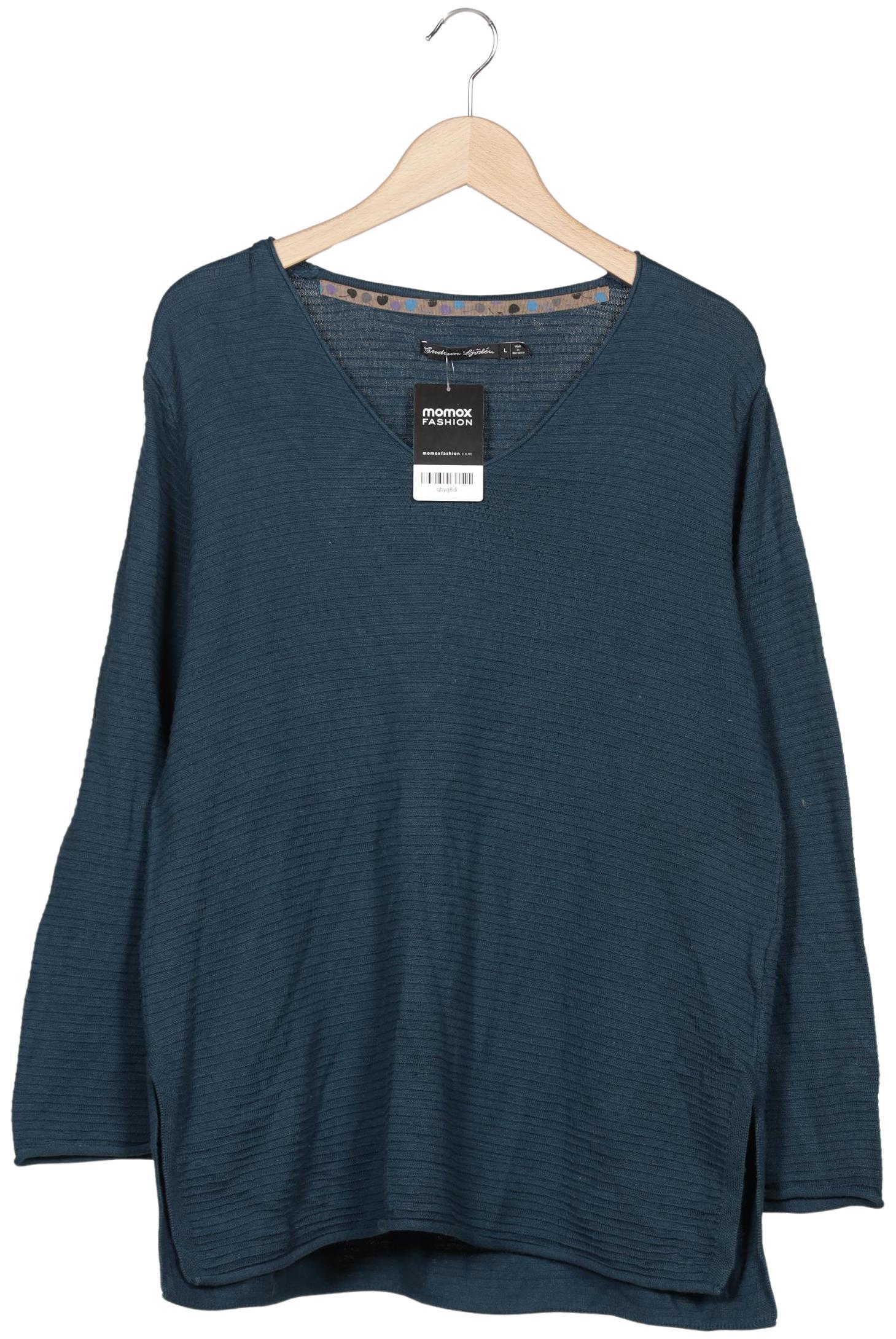 

Gudrun Sjödén Damen Pullover, blau, Gr. 42