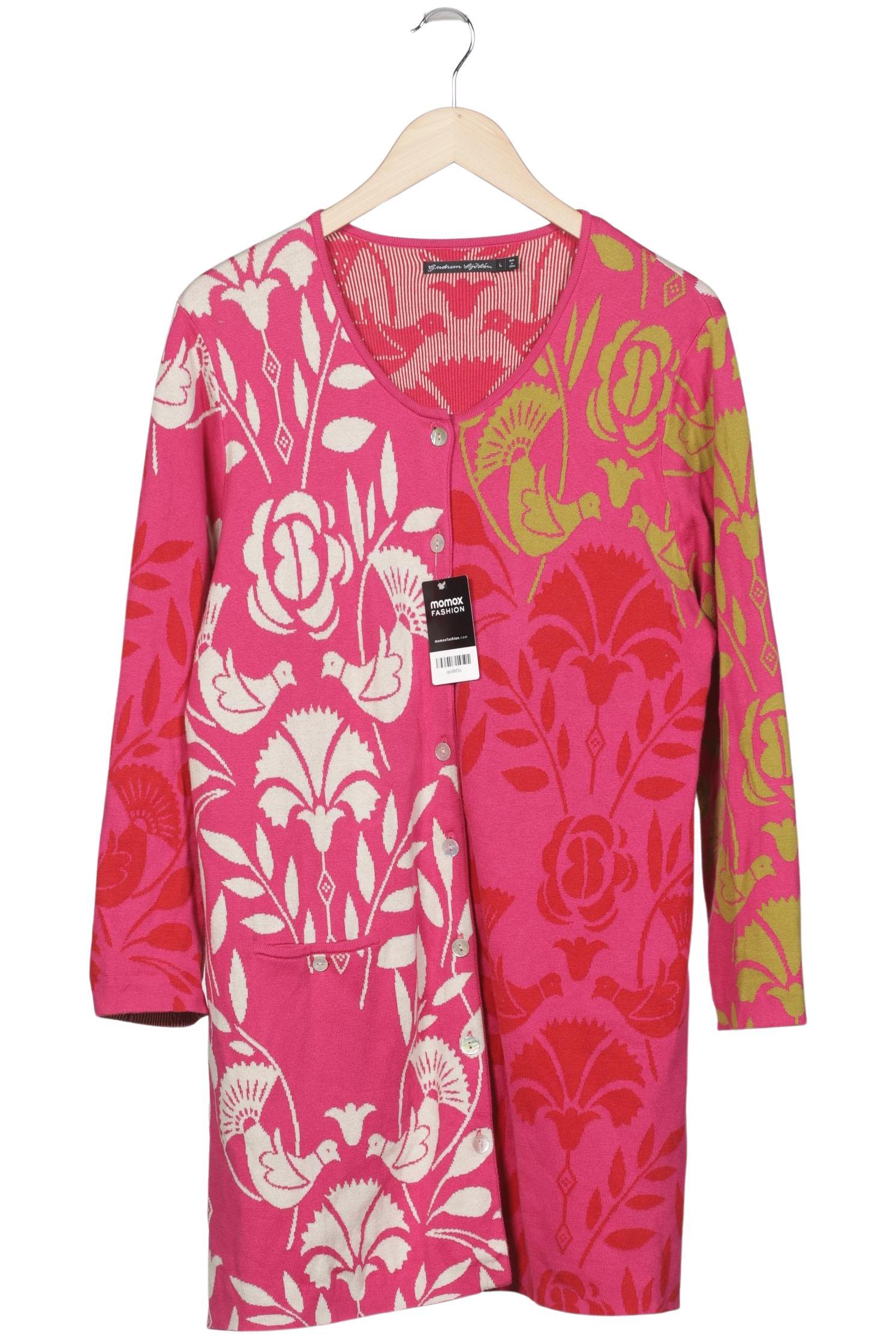 

Gudrun Sjödén Damen Strickjacke, pink, Gr. 42