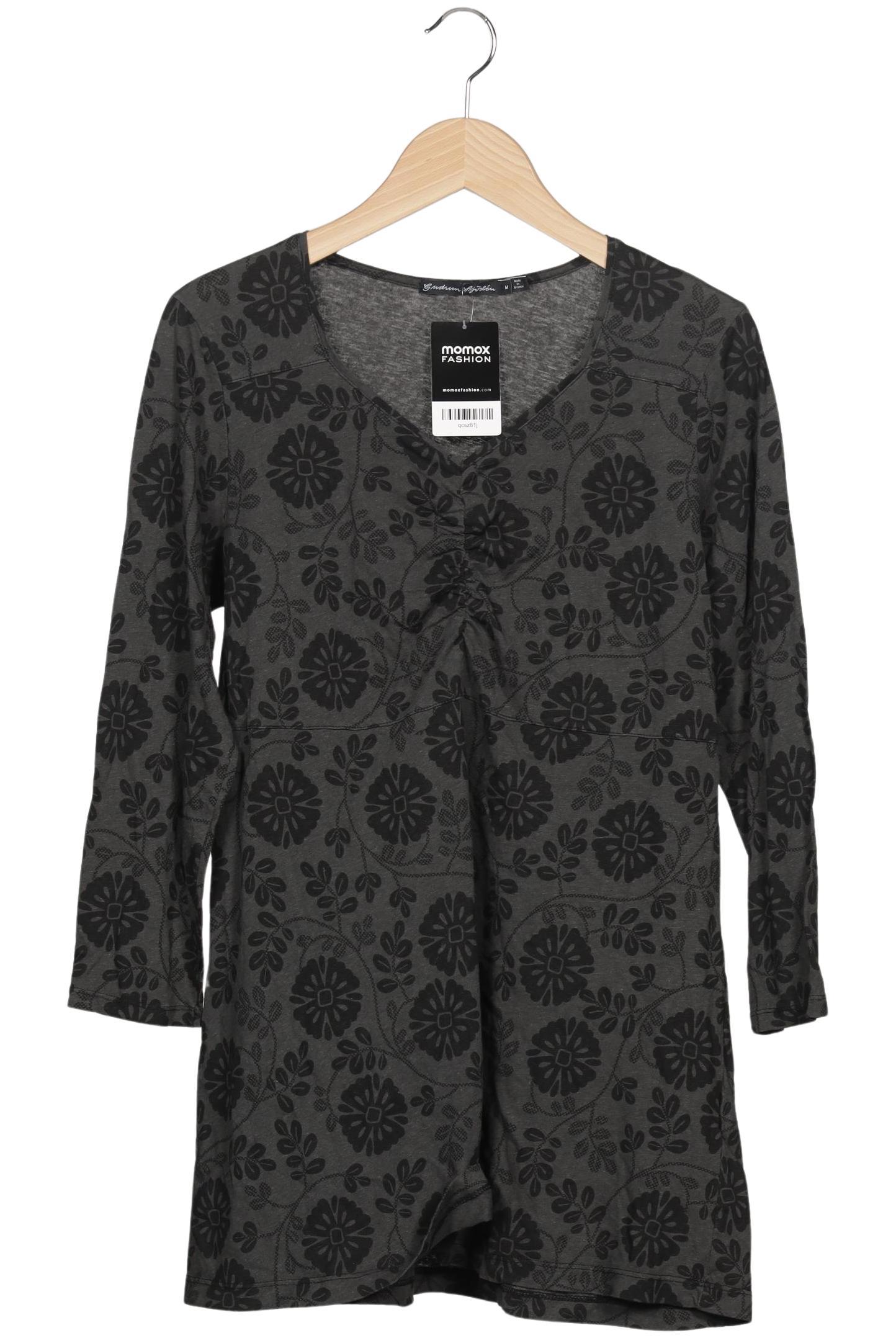 

Gudrun Sjödén Damen Langarmshirt, grau, Gr. 38