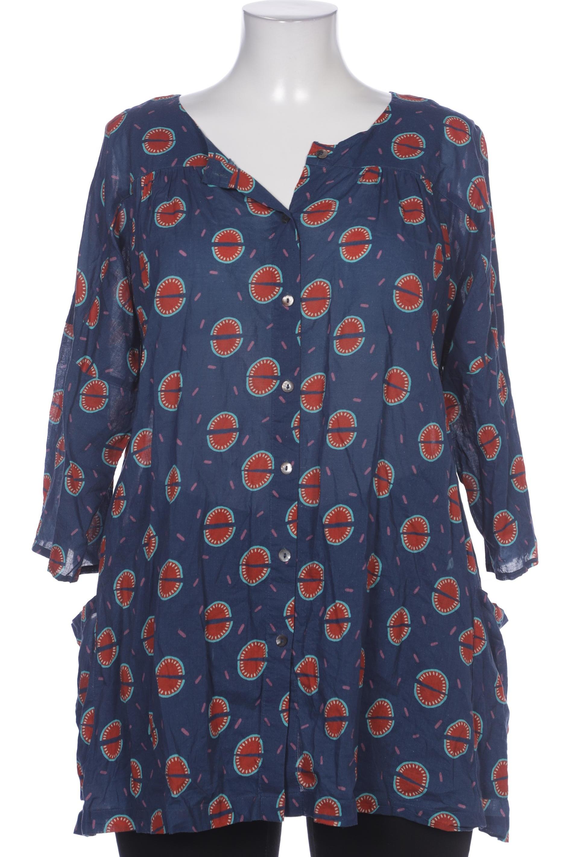 

Gudrun Sjödén Damen Bluse, marineblau, Gr. 42