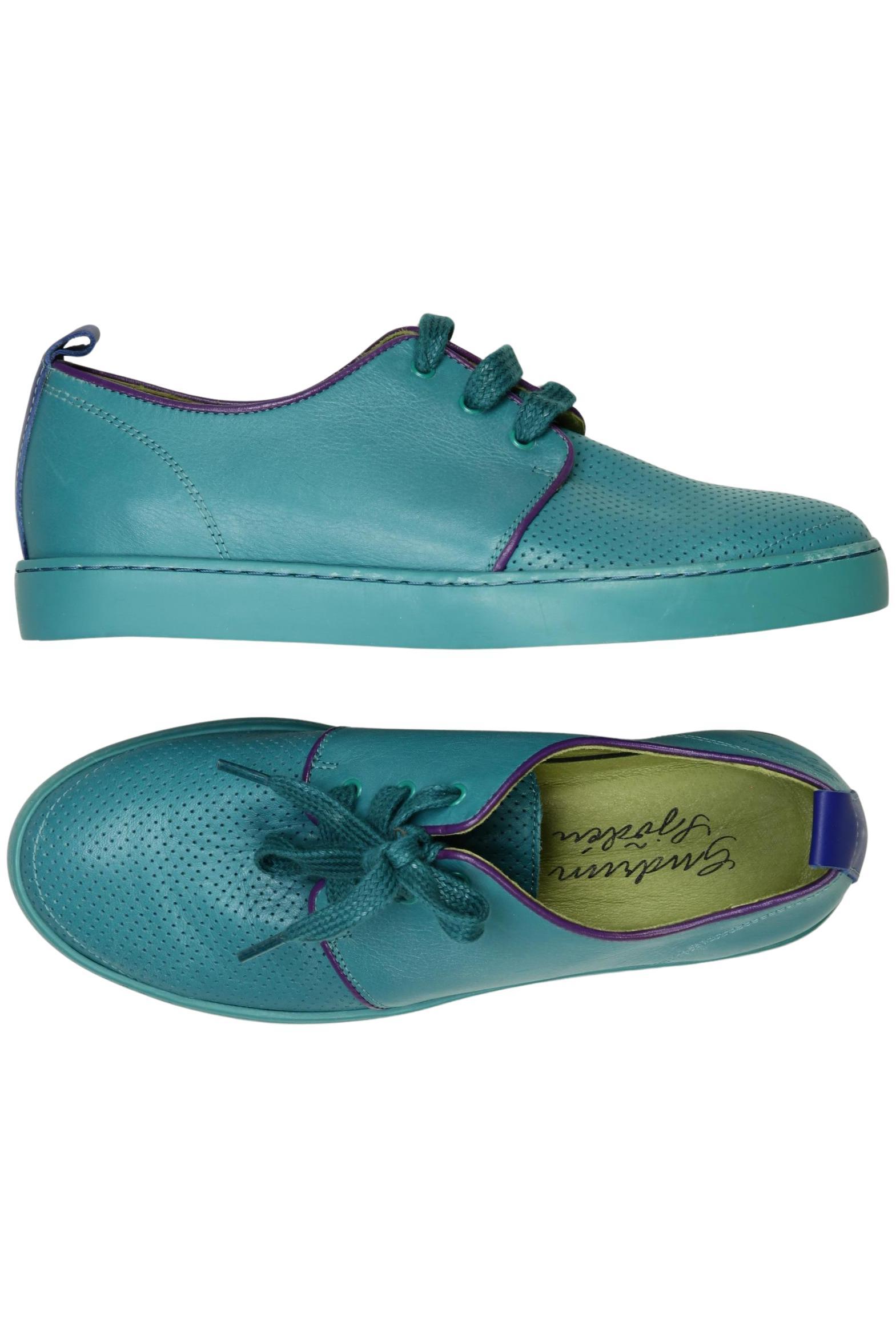 

Gudrun Sjödén Damen Halbschuh, türkis, Gr. 36