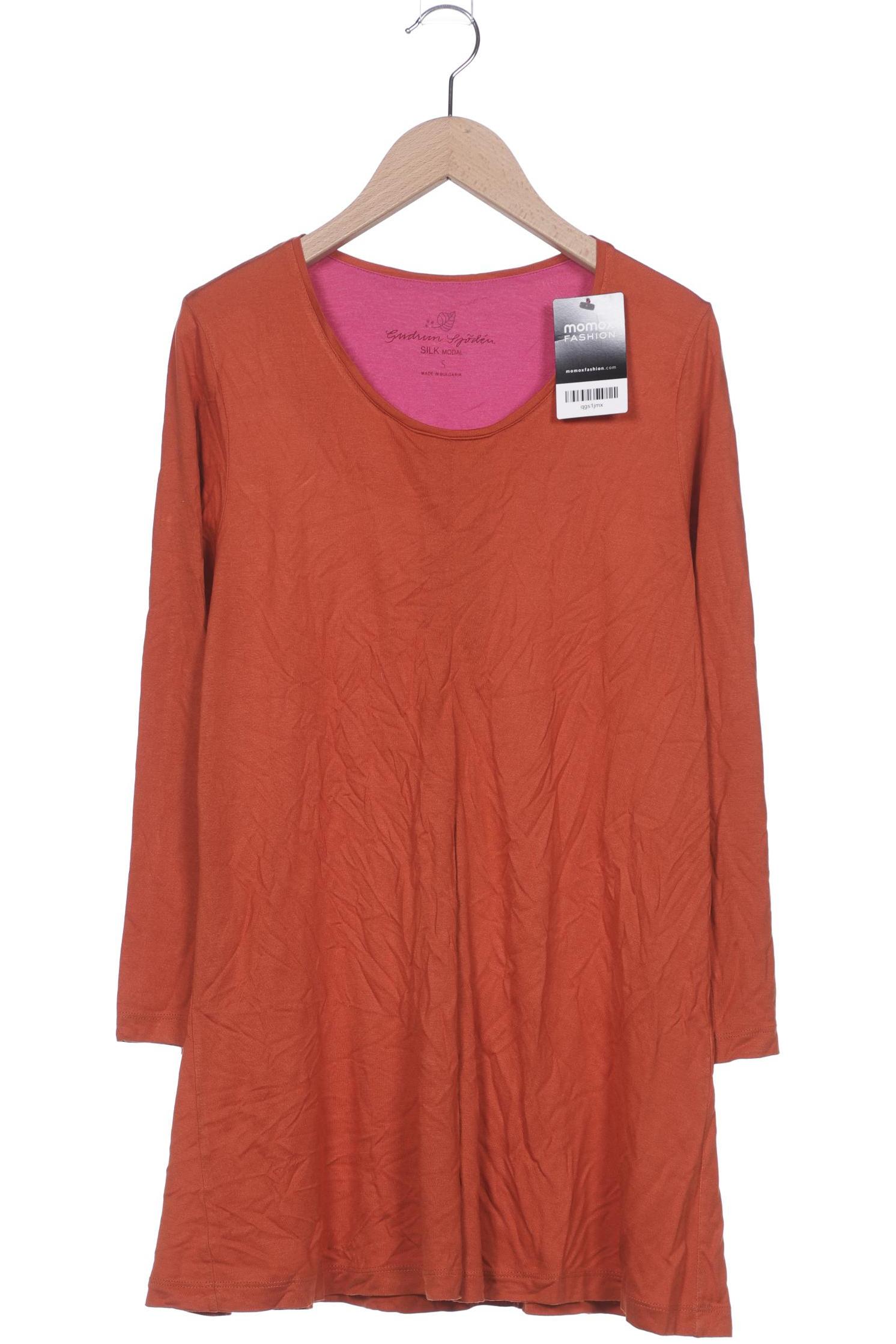 

Gudrun Sjödén Damen Langarmshirt, orange, Gr. 36