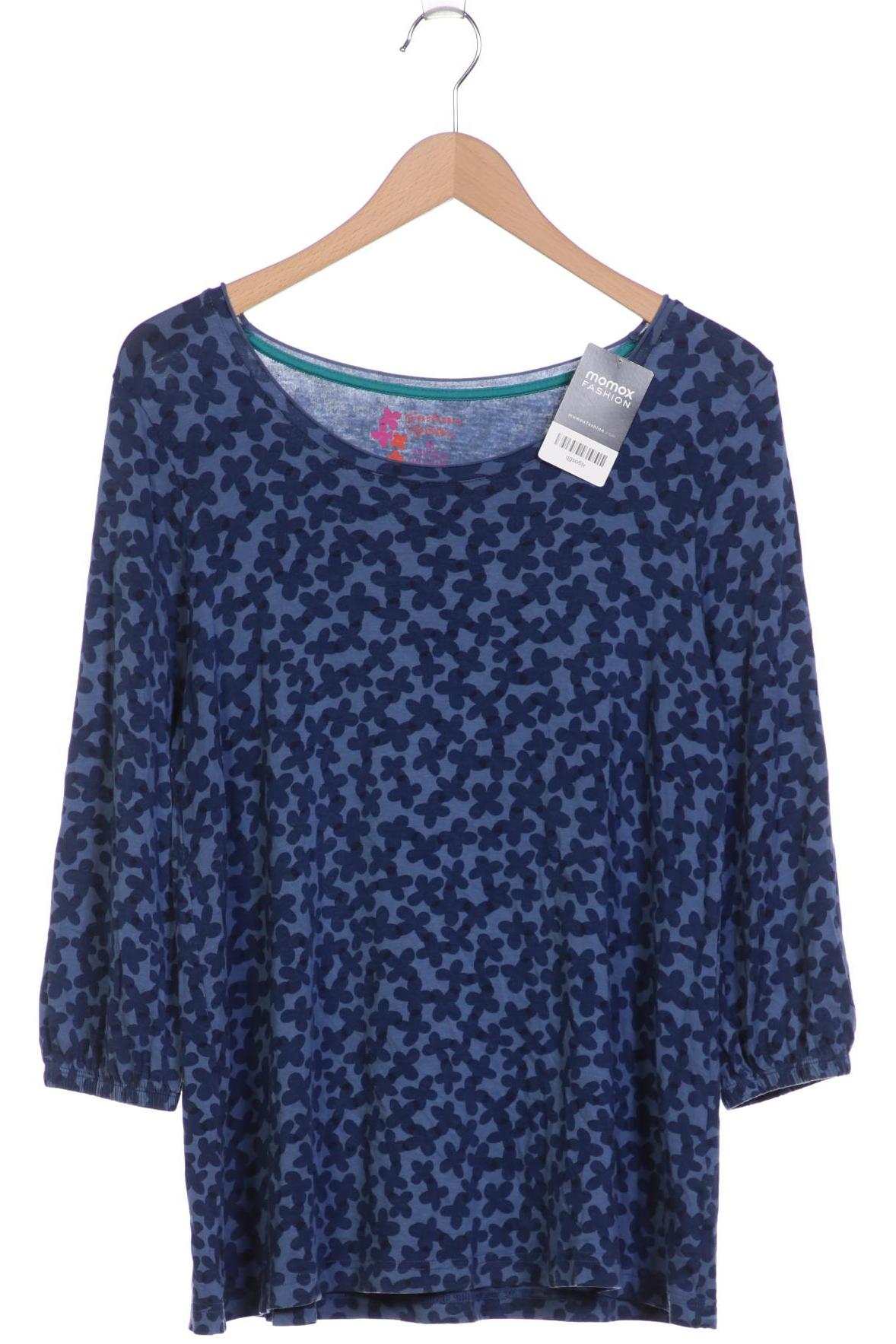 

Gudrun Sjödén Damen Langarmshirt, blau, Gr. 38