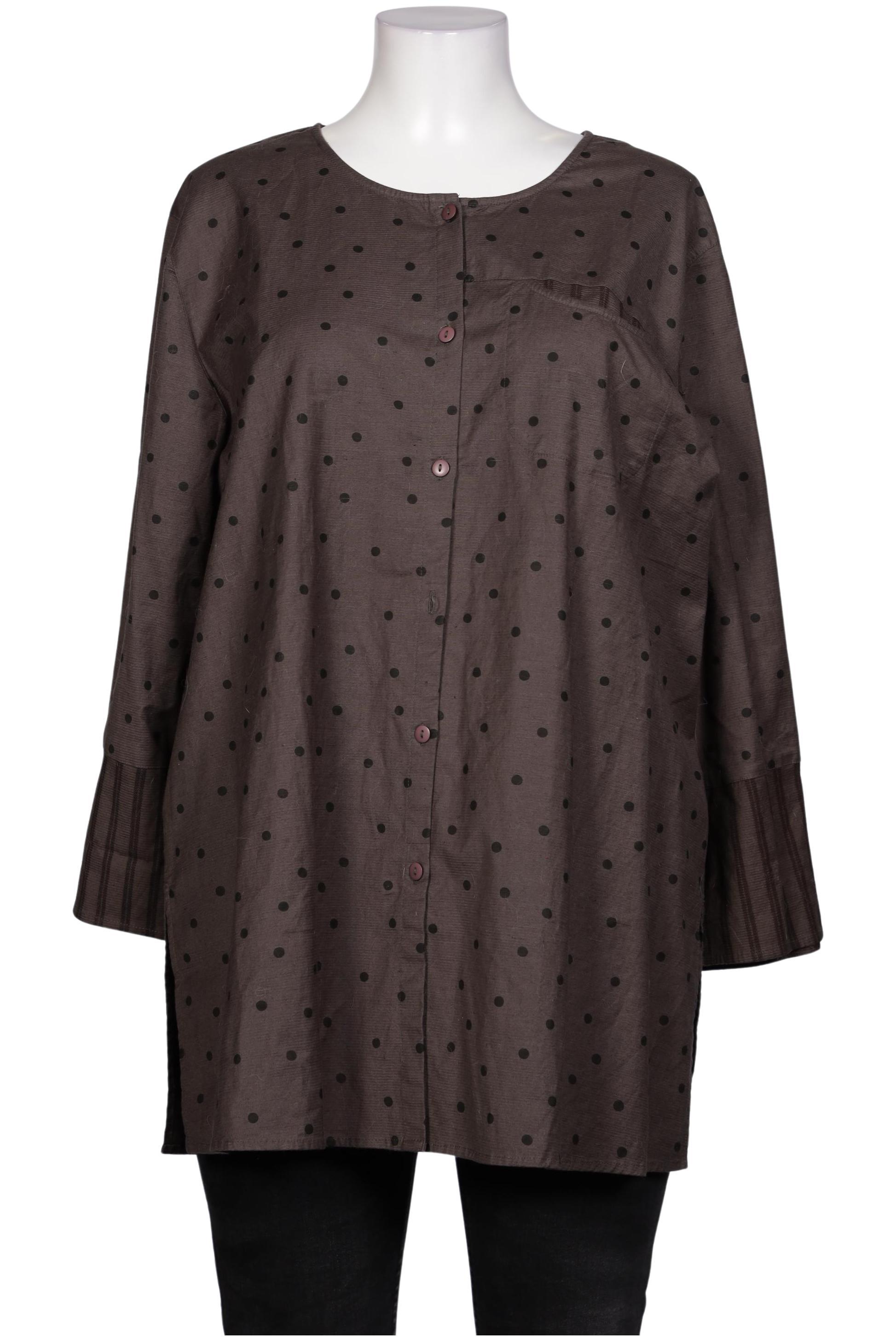 

Gudrun Sjödén Damen Bluse, braun, Gr. 44