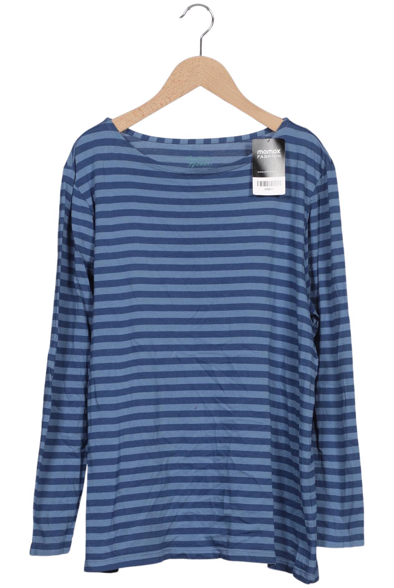 

Gudrun Sjödén Damen Langarmshirt, blau, Gr. 42