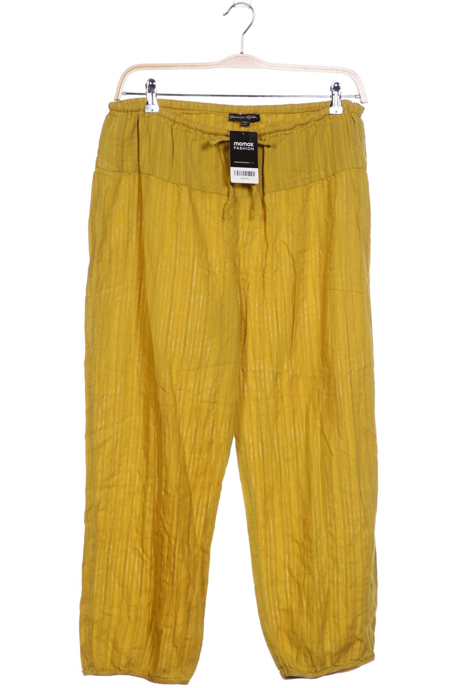 

Gudrun Sjödén Damen Stoffhose, gelb, Gr. 0