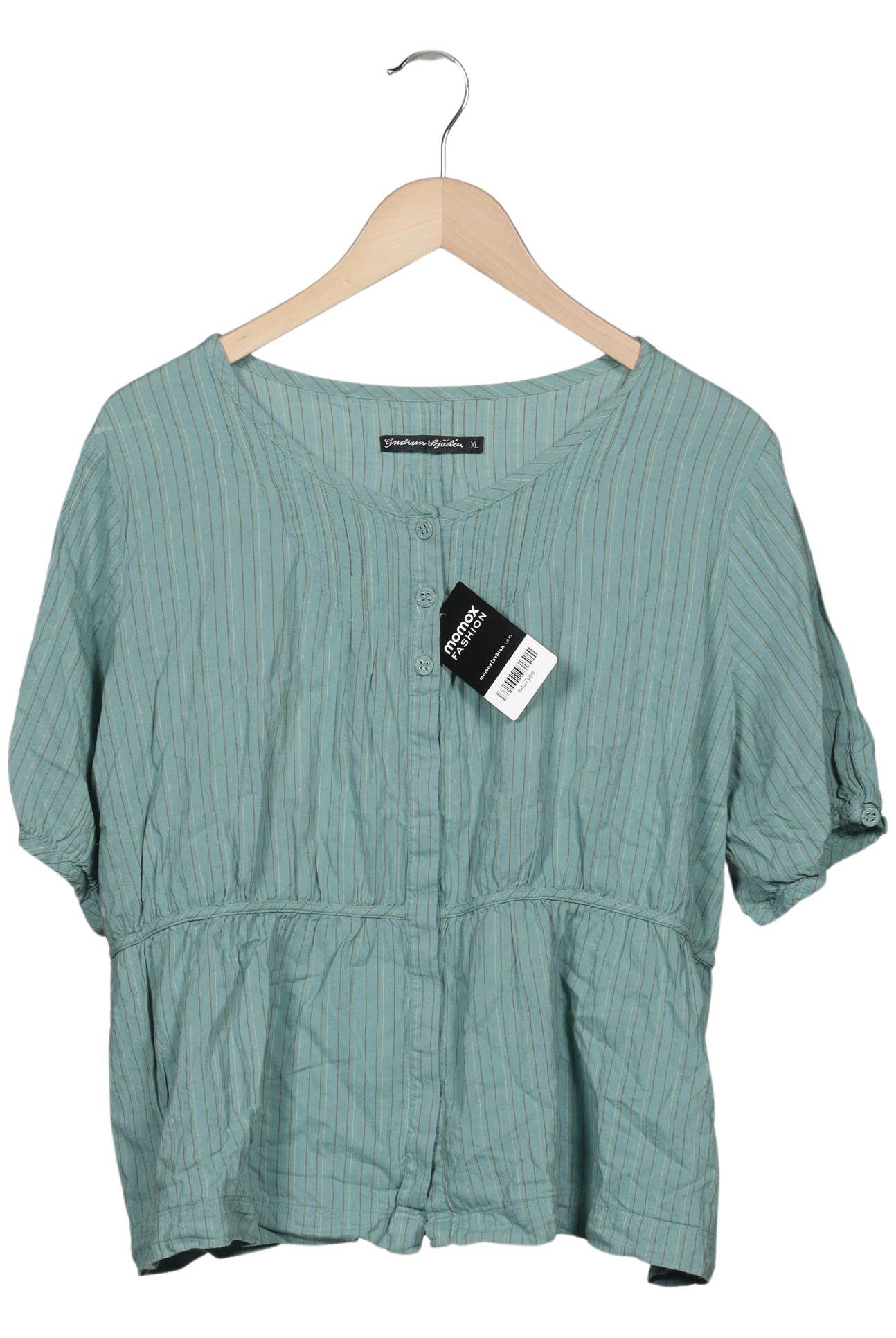 

Gudrun Sjödén Damen Bluse, grün, Gr. 44