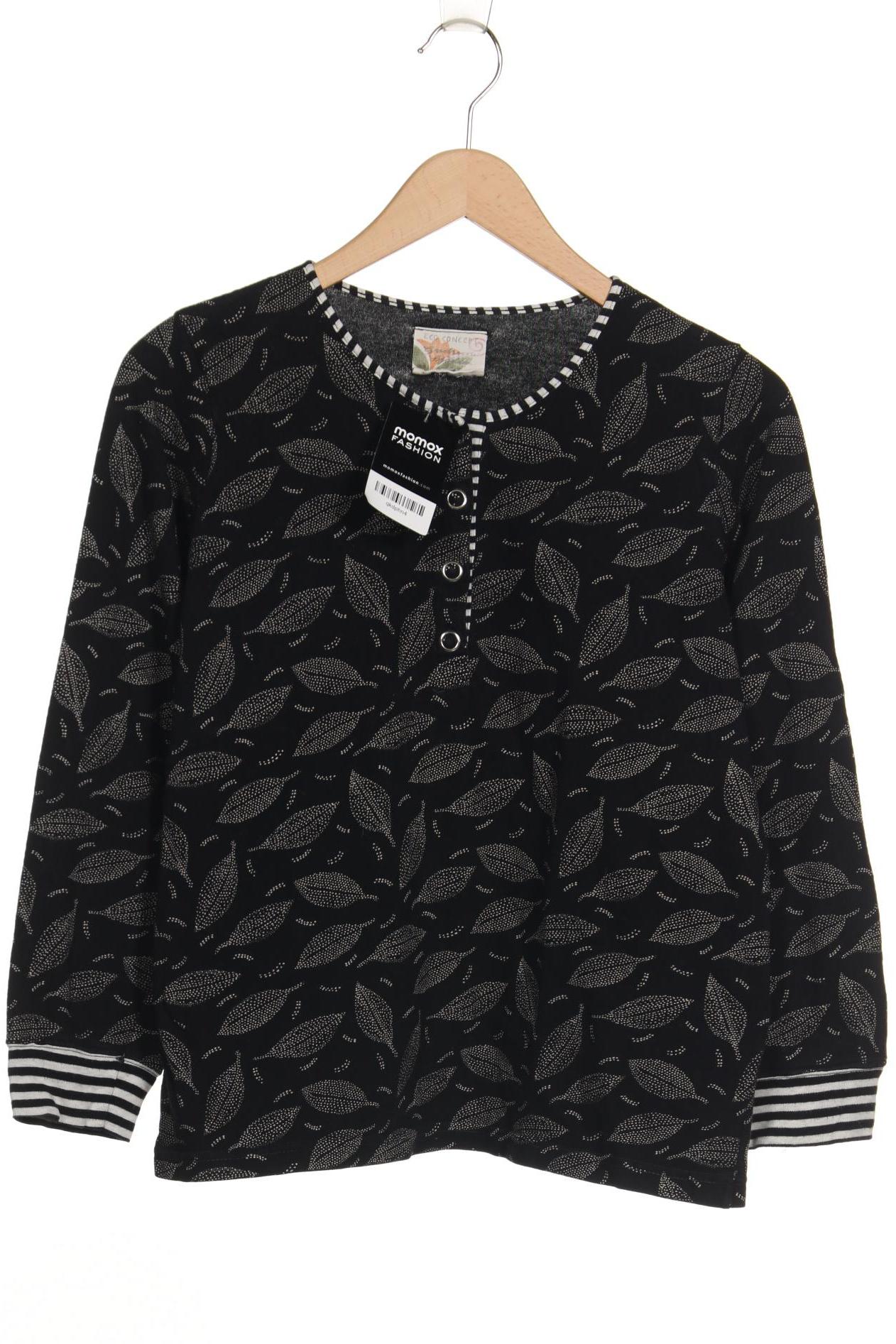 

Gudrun Sjödén Damen Sweatshirt, schwarz, Gr. 38