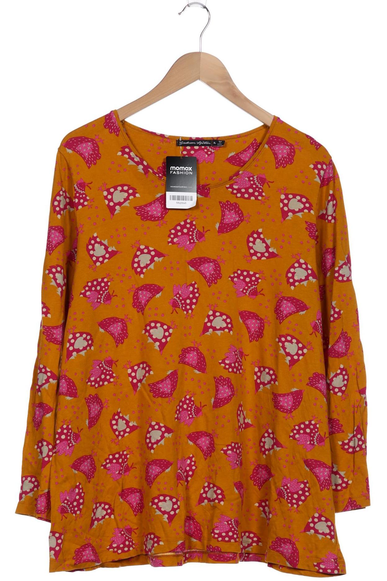 

Gudrun Sjödén Damen Langarmshirt, orange