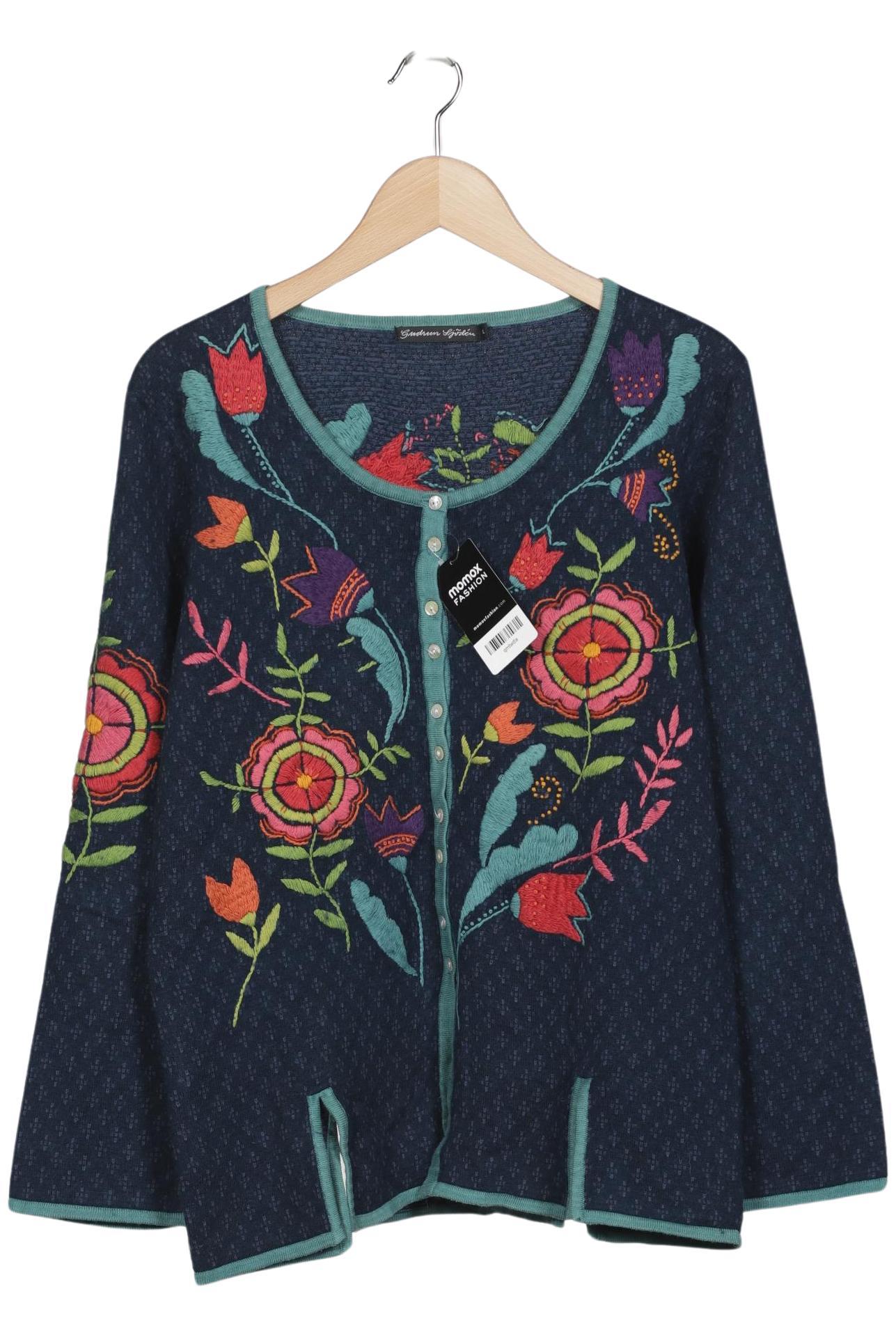 

Gudrun Sjödén Damen Strickjacke, marineblau, Gr. 42