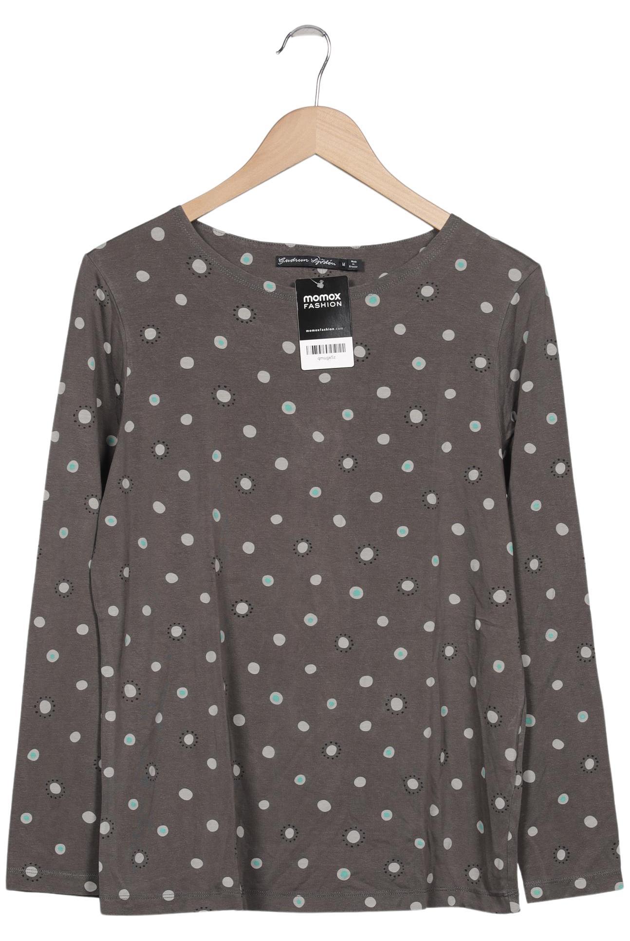 

Gudrun Sjödén Damen Langarmshirt, grau, Gr. 38
