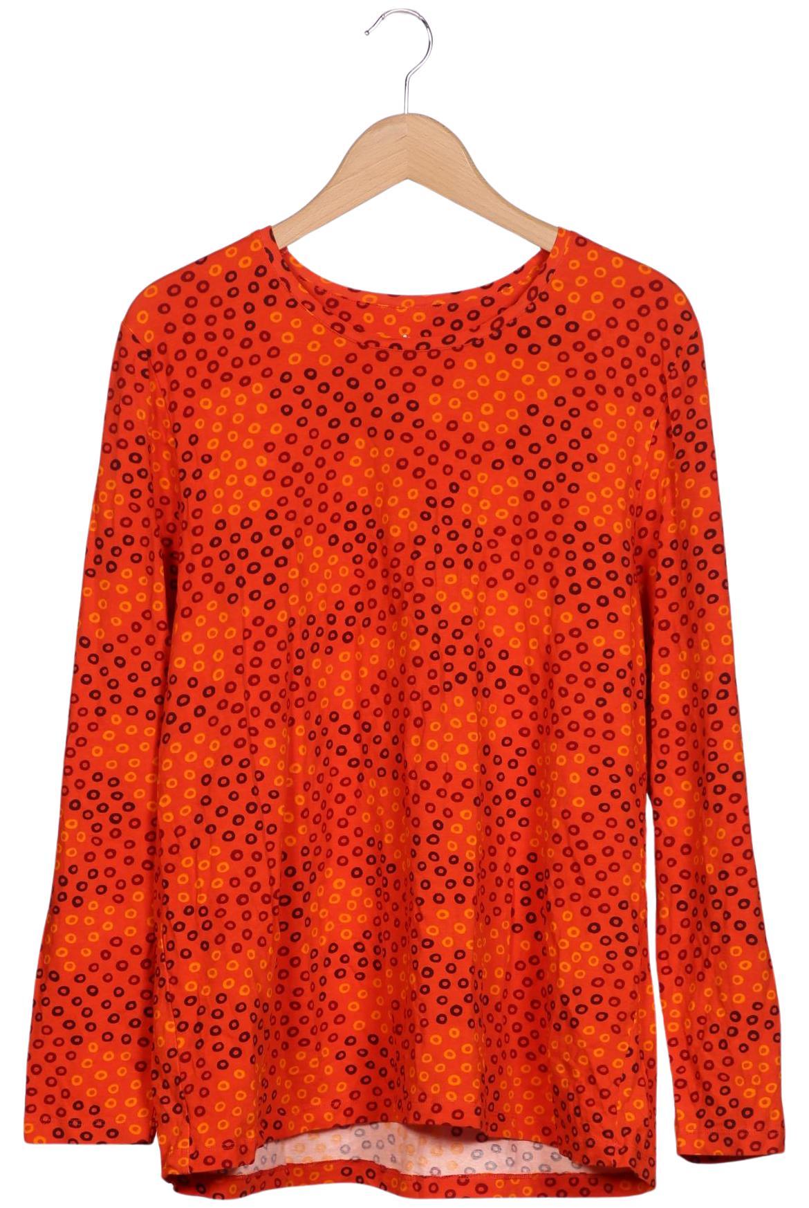 

Gudrun Sjödén Damen Langarmshirt, orange, Gr. 44