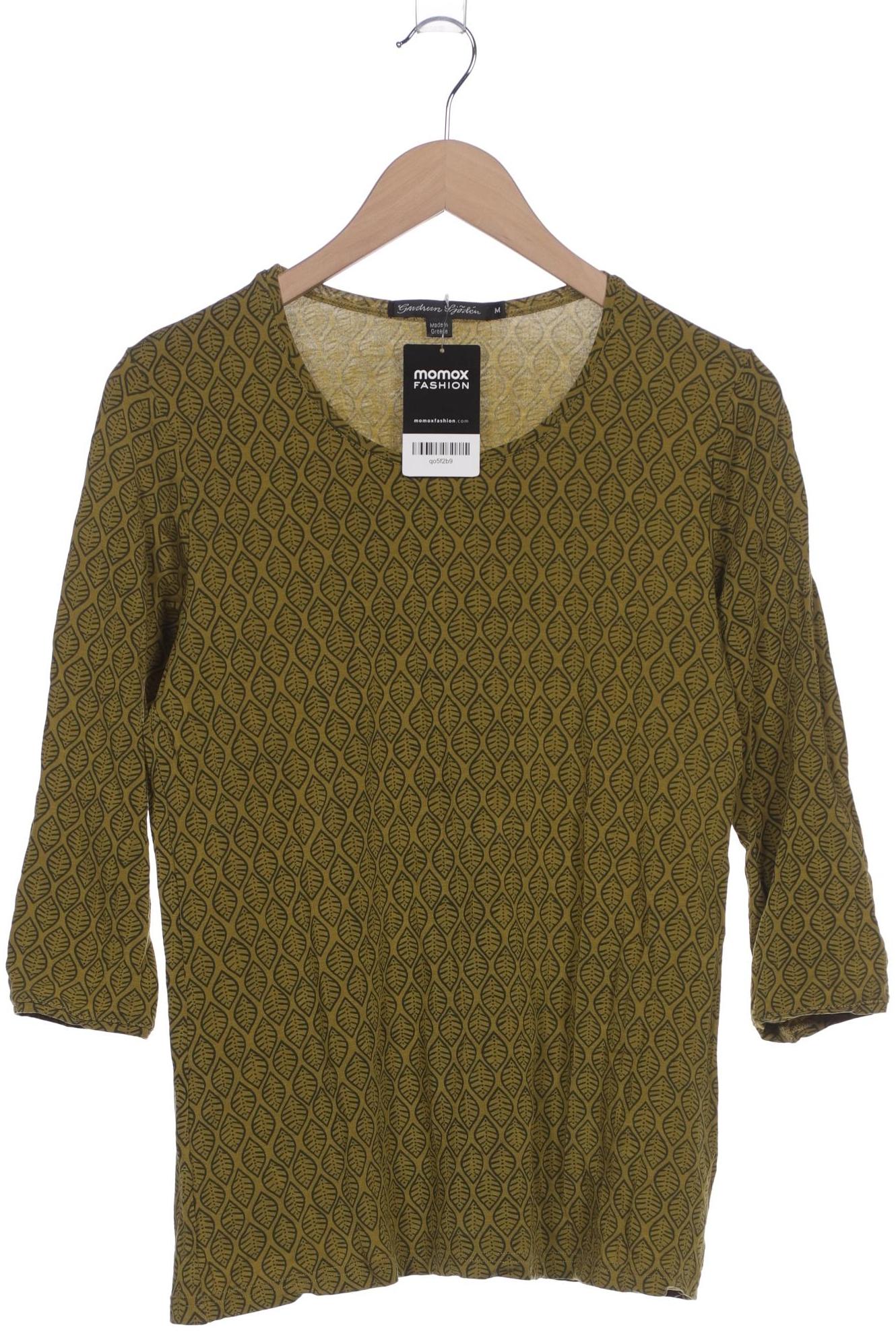 

Gudrun Sjödén Damen Langarmshirt, grün, Gr. 38