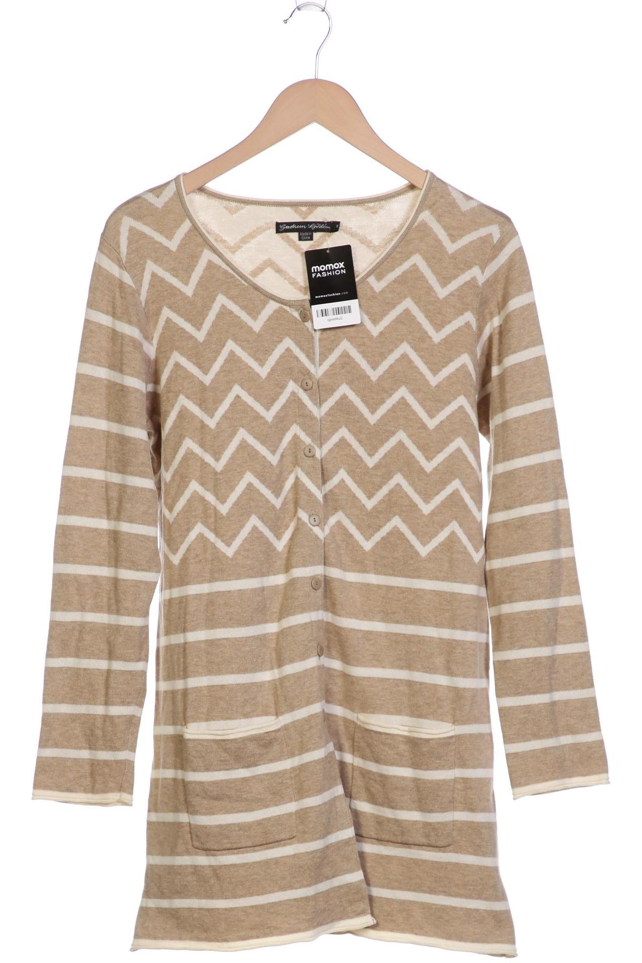 

Gudrun Sjödén Damen Strickjacke, beige, Gr. 38