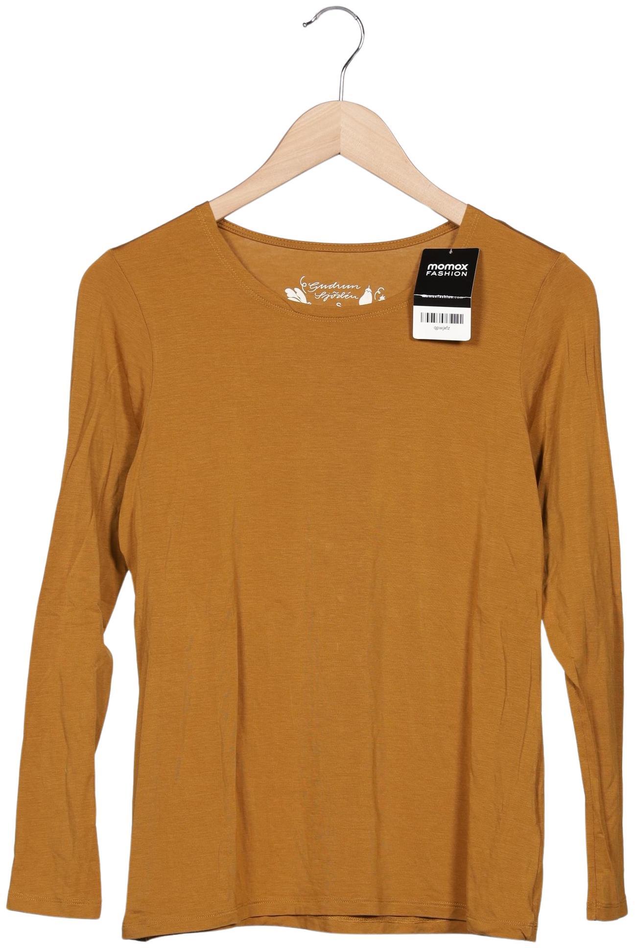 

Gudrun Sjödén Damen Langarmshirt, braun, Gr. 36