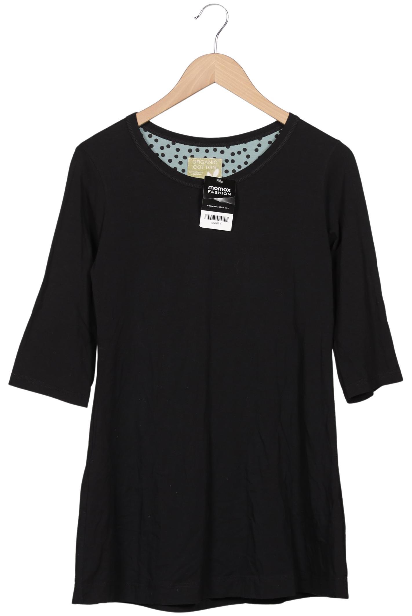 

Gudrun Sjödén Damen Langarmshirt, schwarz, Gr. 38