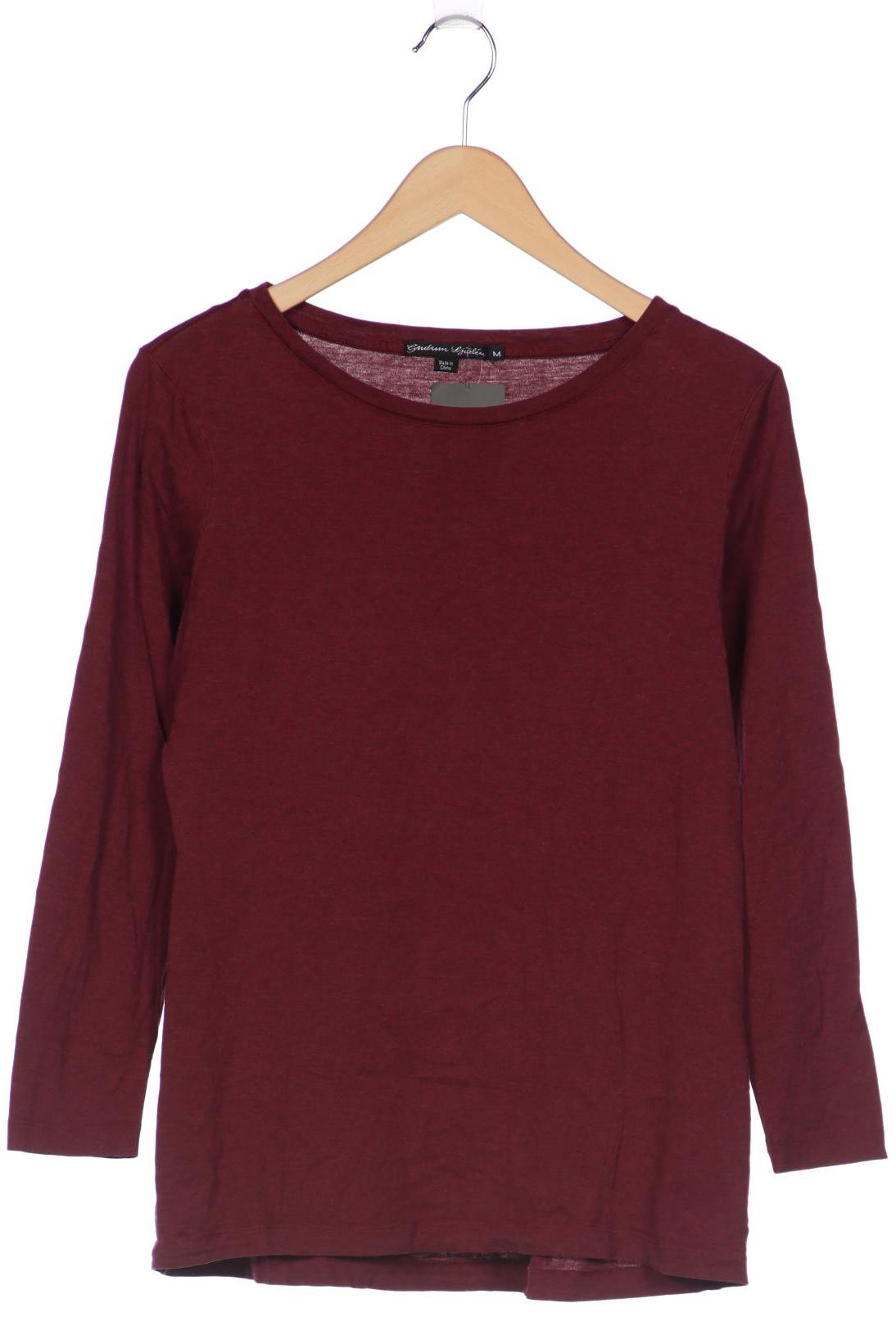 

Gudrun Sjödén Damen Langarmshirt, bordeaux, Gr. 38