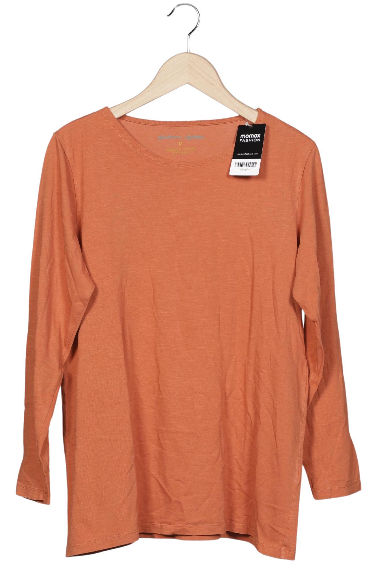

Gudrun Sjödén Damen Langarmshirt, orange, Gr. 38